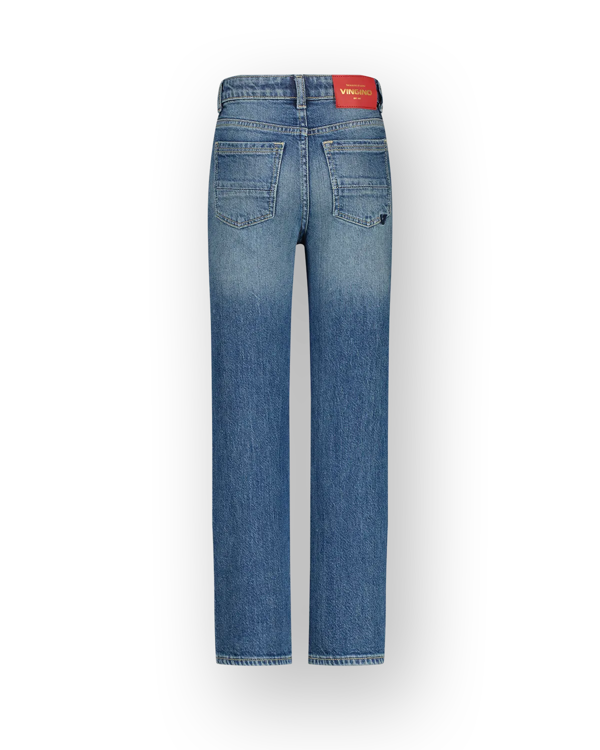 Mädchen Straight Jeans Clara | Blau