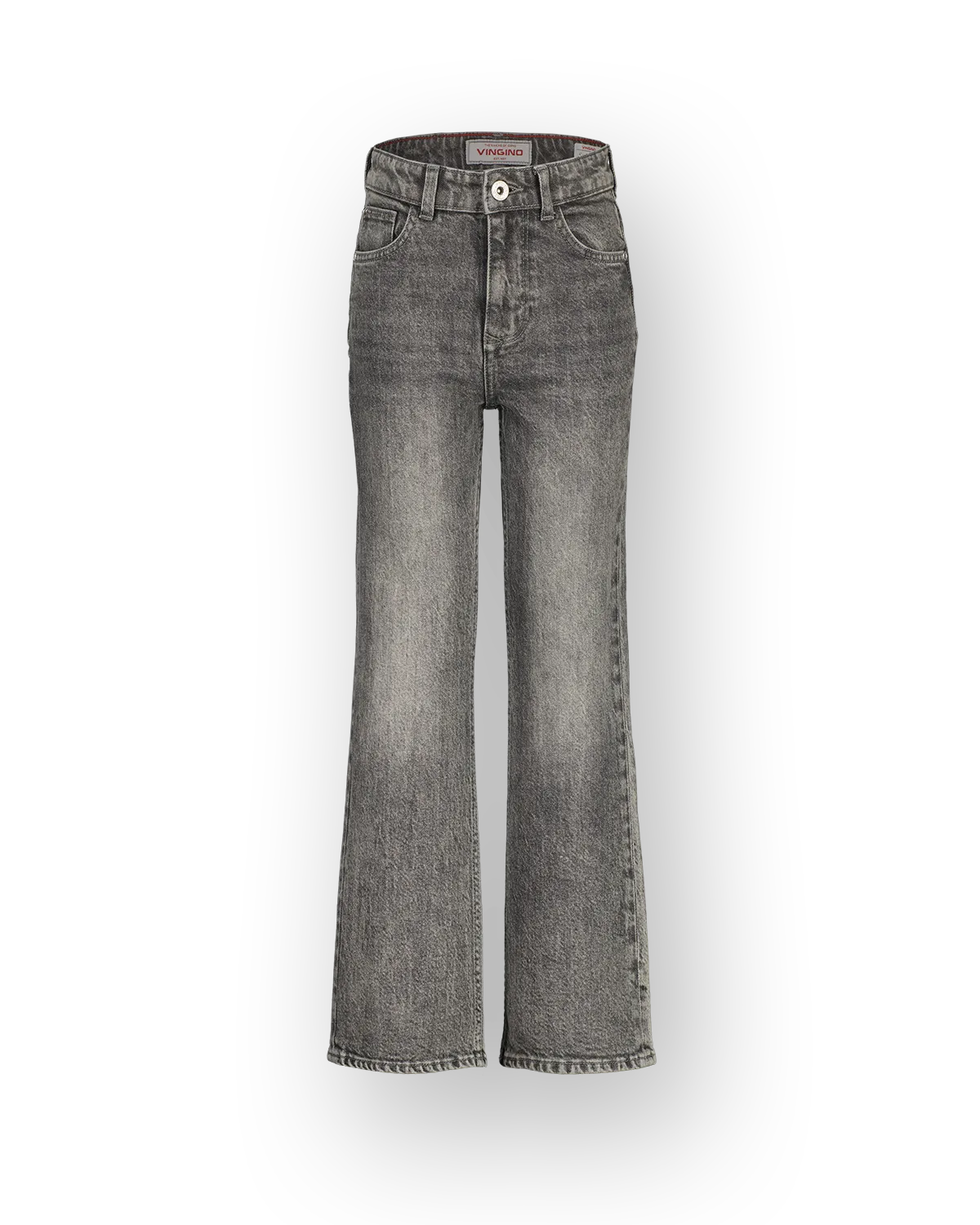 Mädchen Straight flare Jeans Carey | Grau