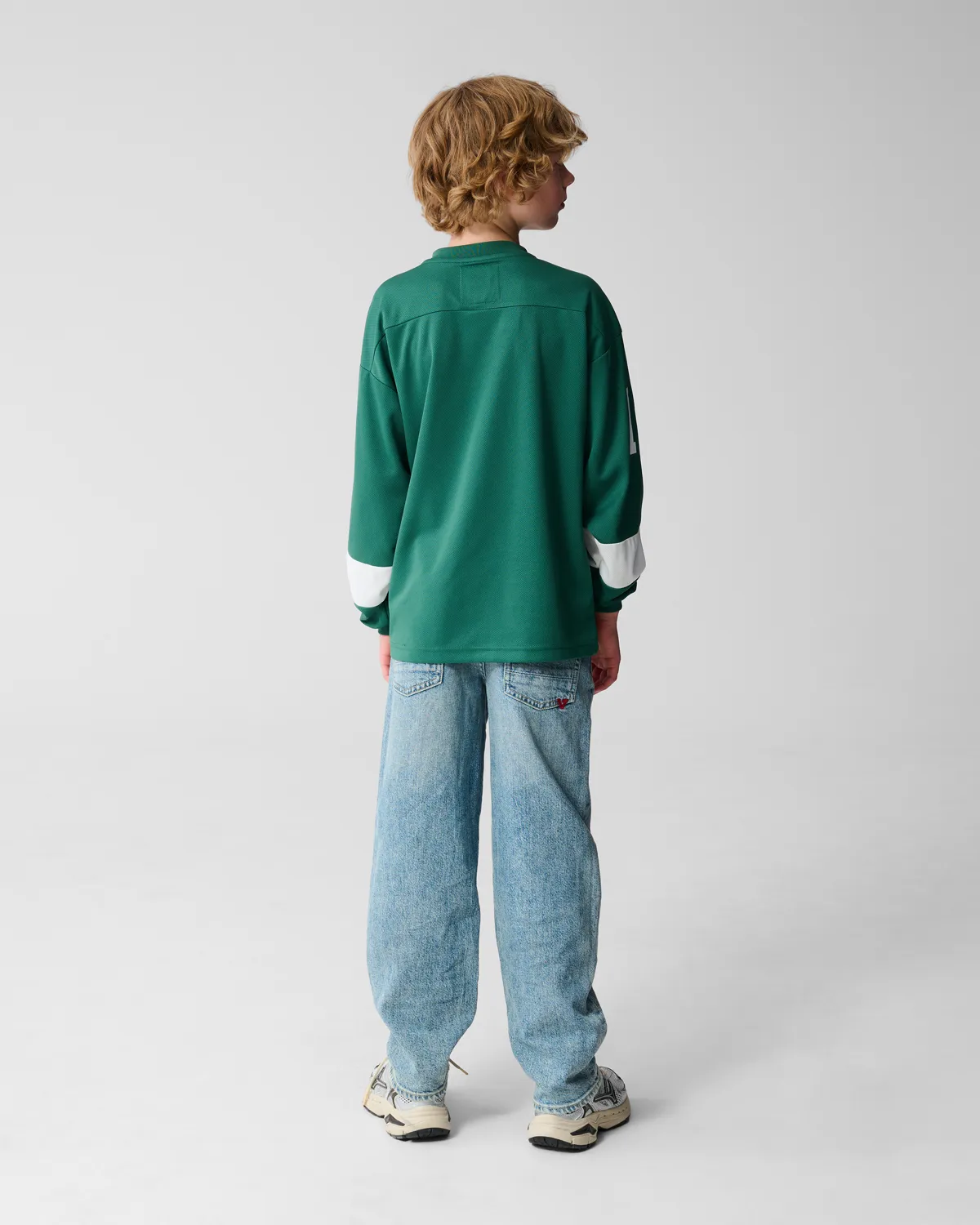 Jungen Long T-shirt Hofi | Grün