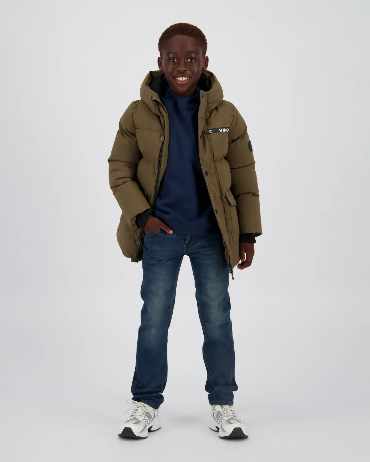 Jungen Jacke Tanso | Schwarz