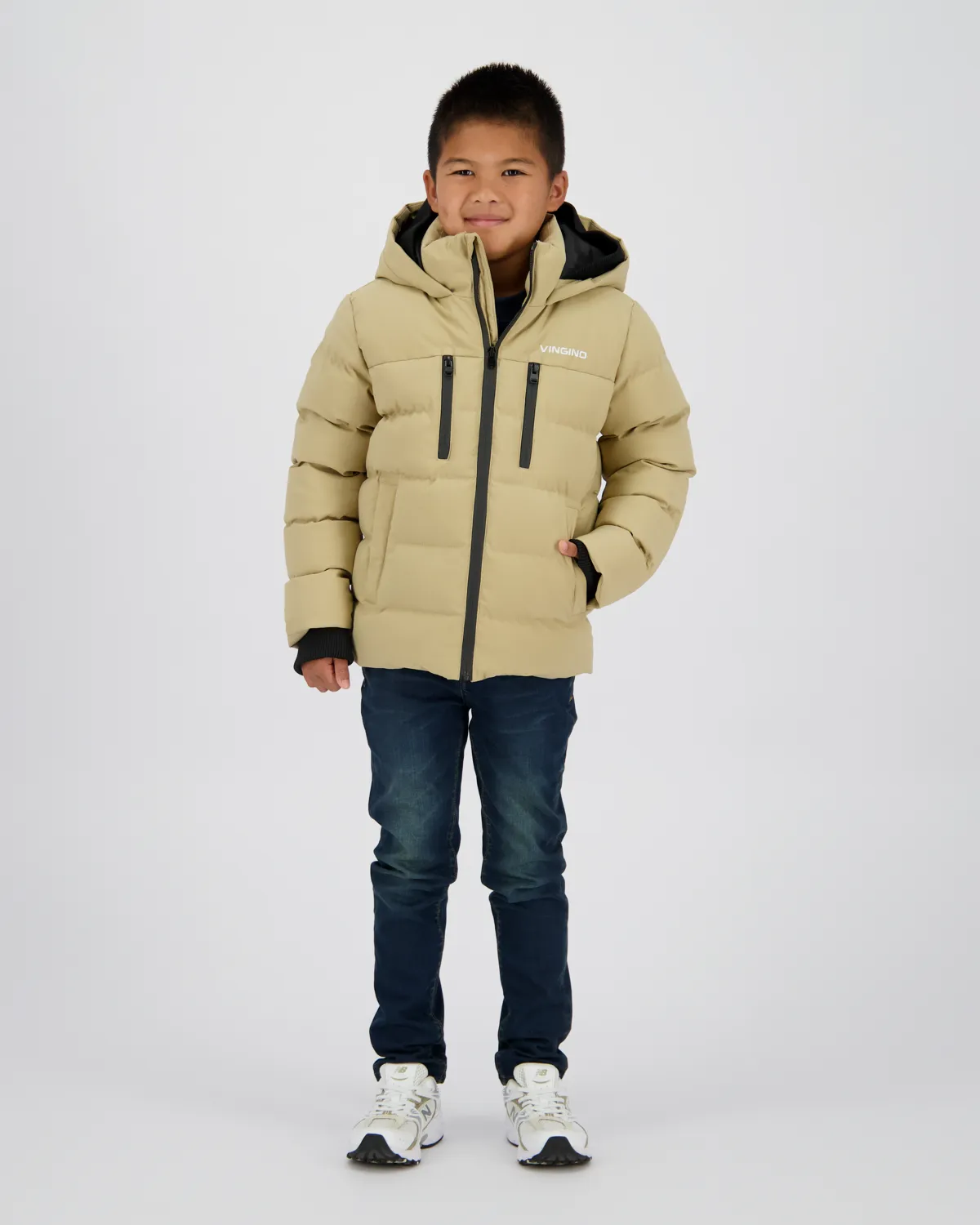 Jungen Jacke Tigon | Schwarz