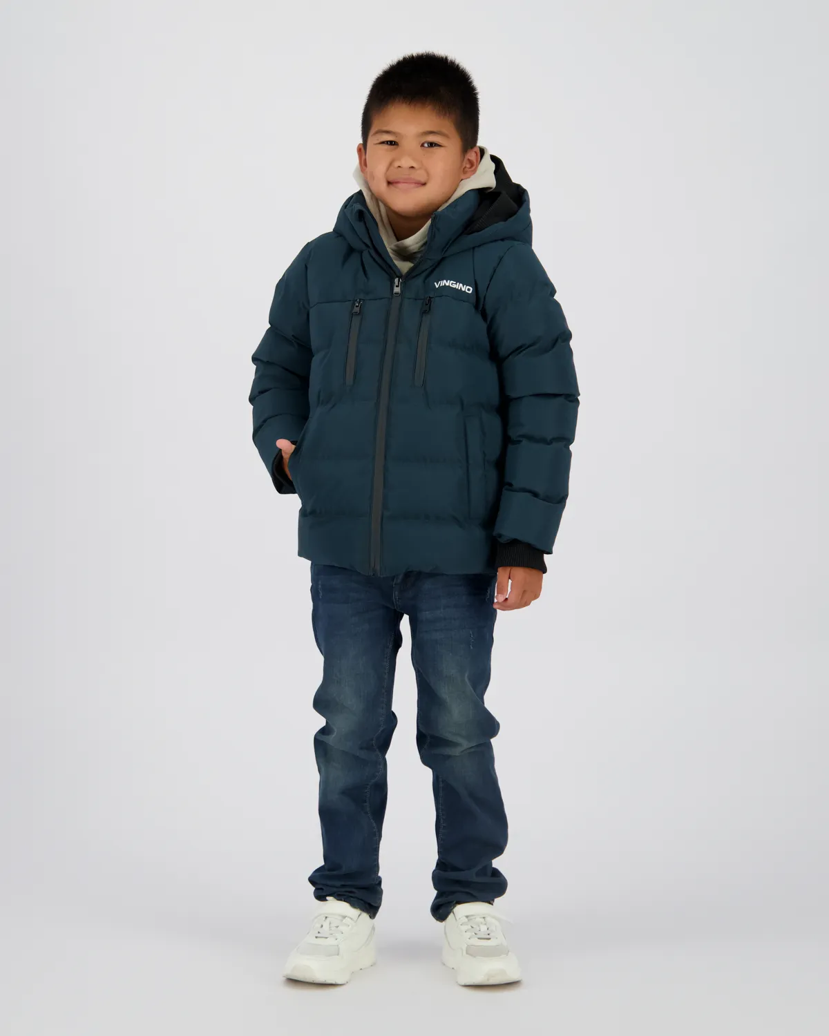 Jungen Jacke Tigon | Schwarz