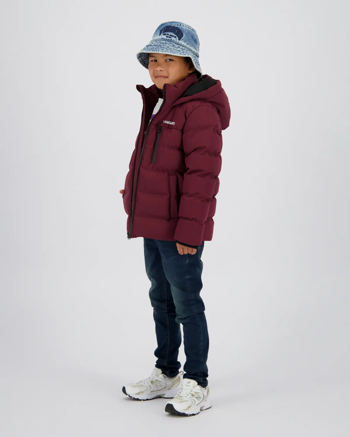 Jungen Jacke Tigon | Schwarz