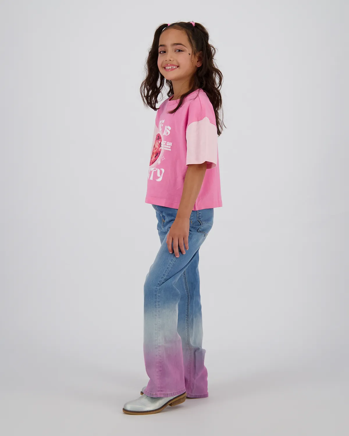 Mädchen T-shirt Harmony | Rosa