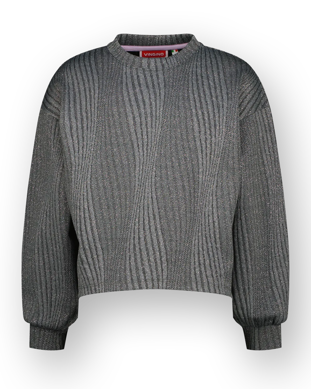 Mädchen Top Jane | Grau