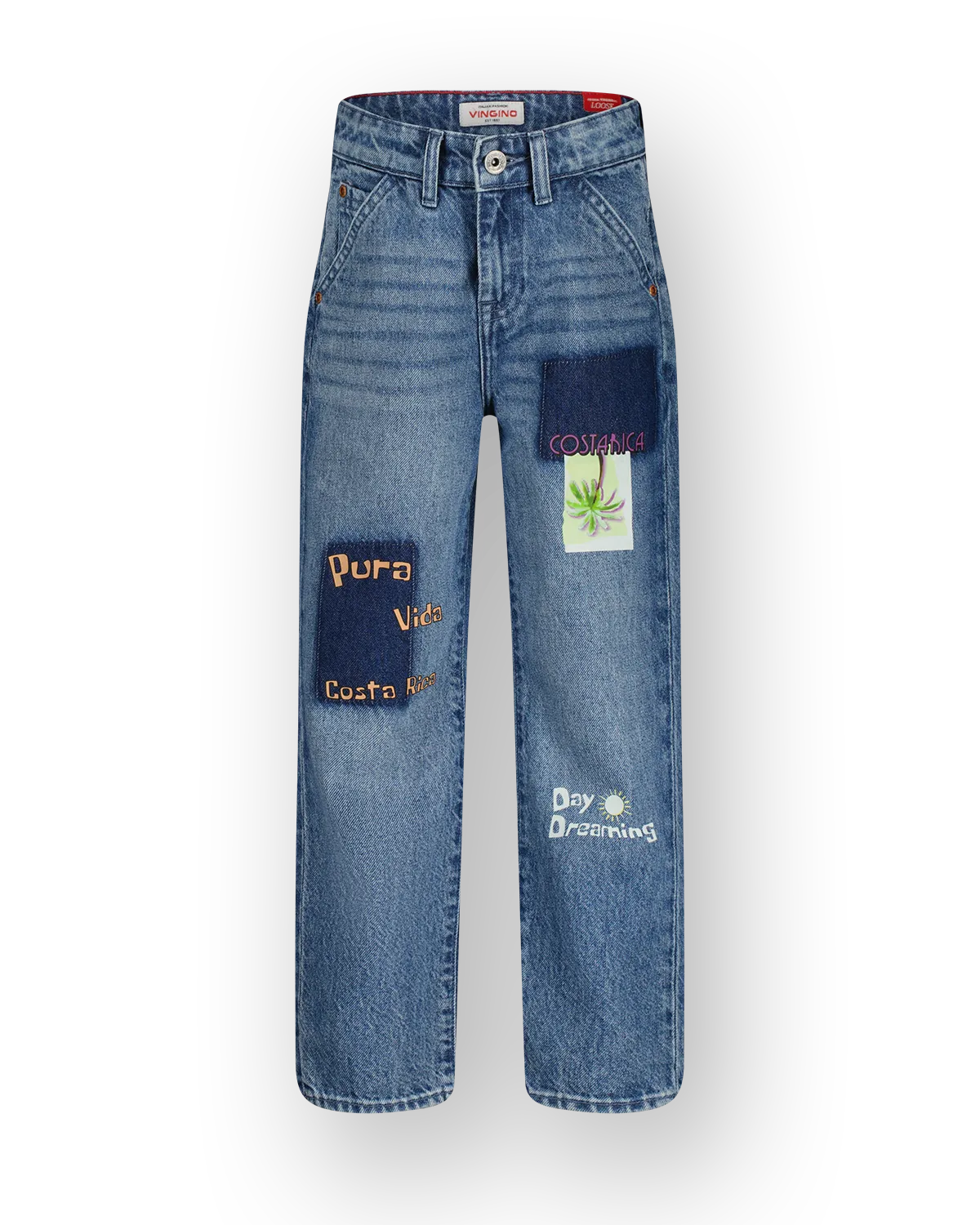 Jungen Loose Jeans Castiano | Blau