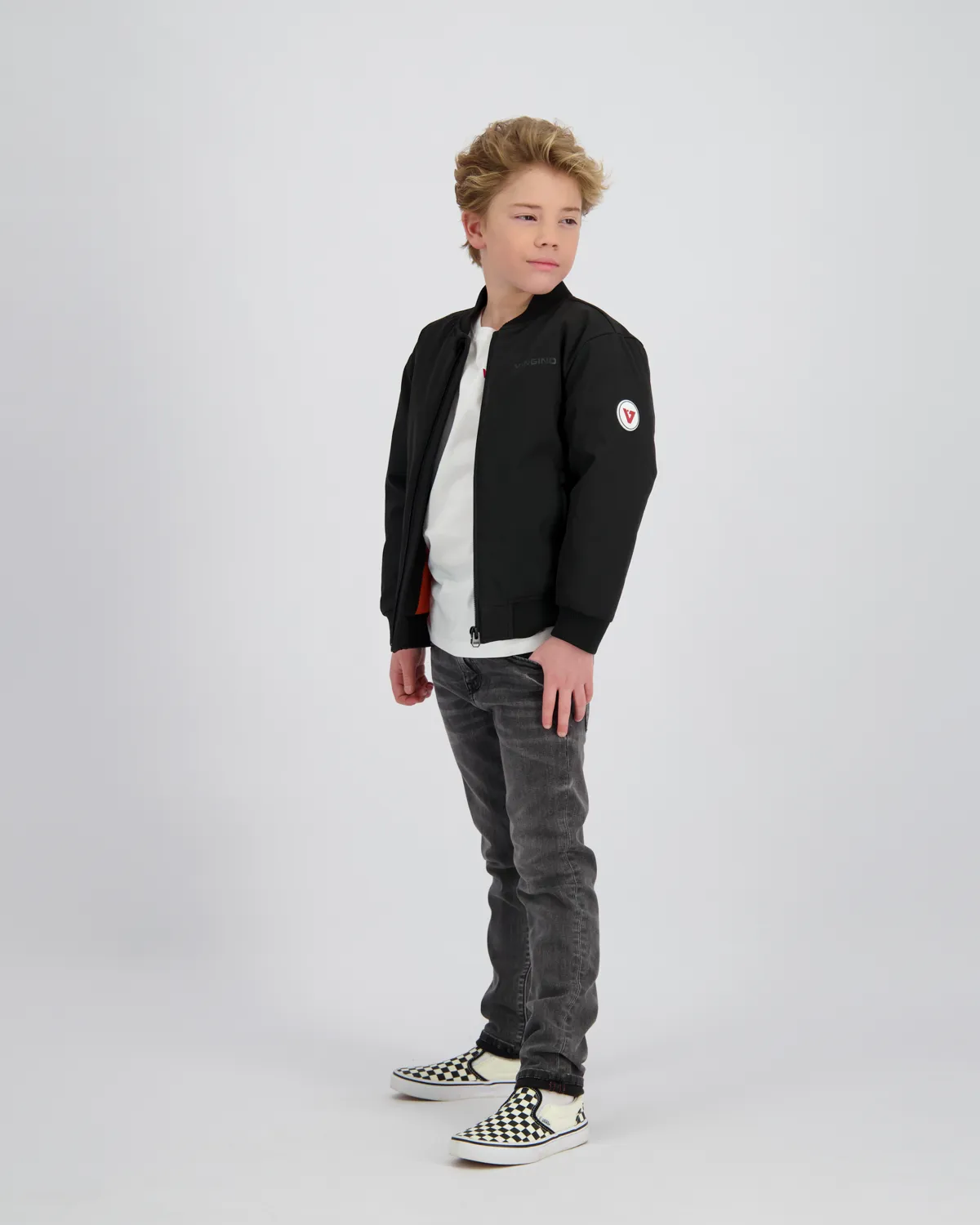 Jungen Jacket outdoor Tommie | Schwarz
