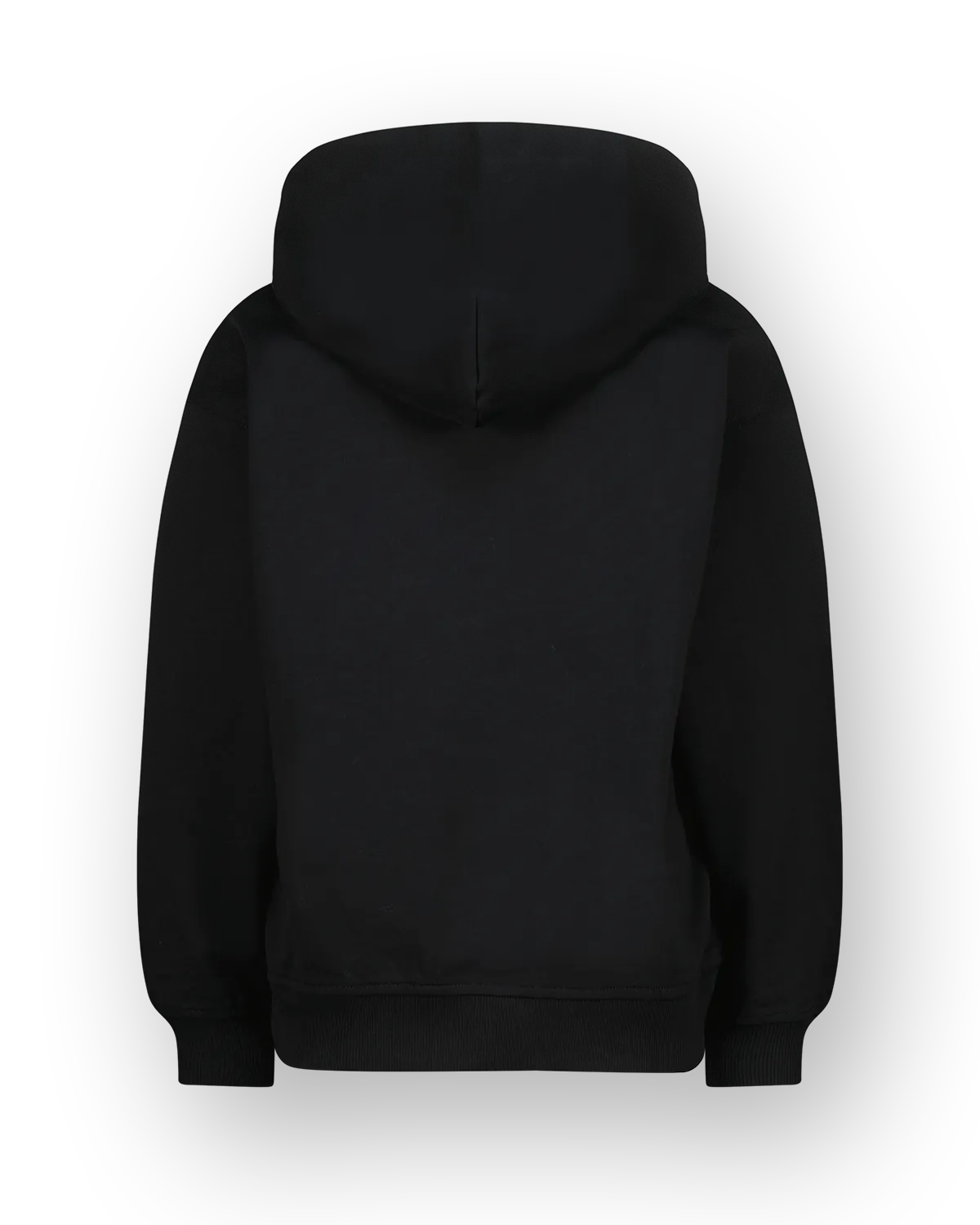 Jungen Sweater Basic-Hoody | Schwarz
