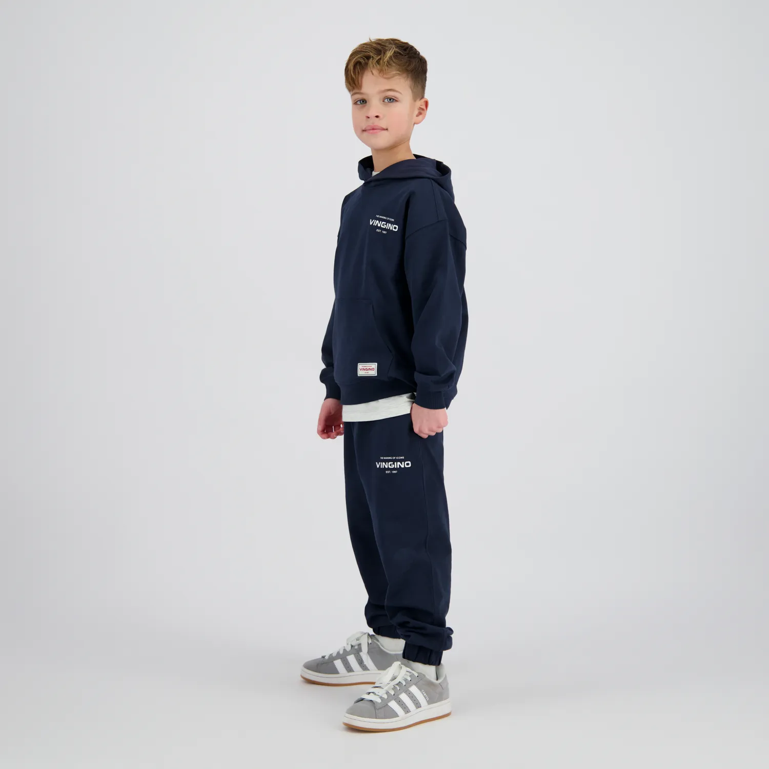 Jungen Pants Basic-Pant | Blau