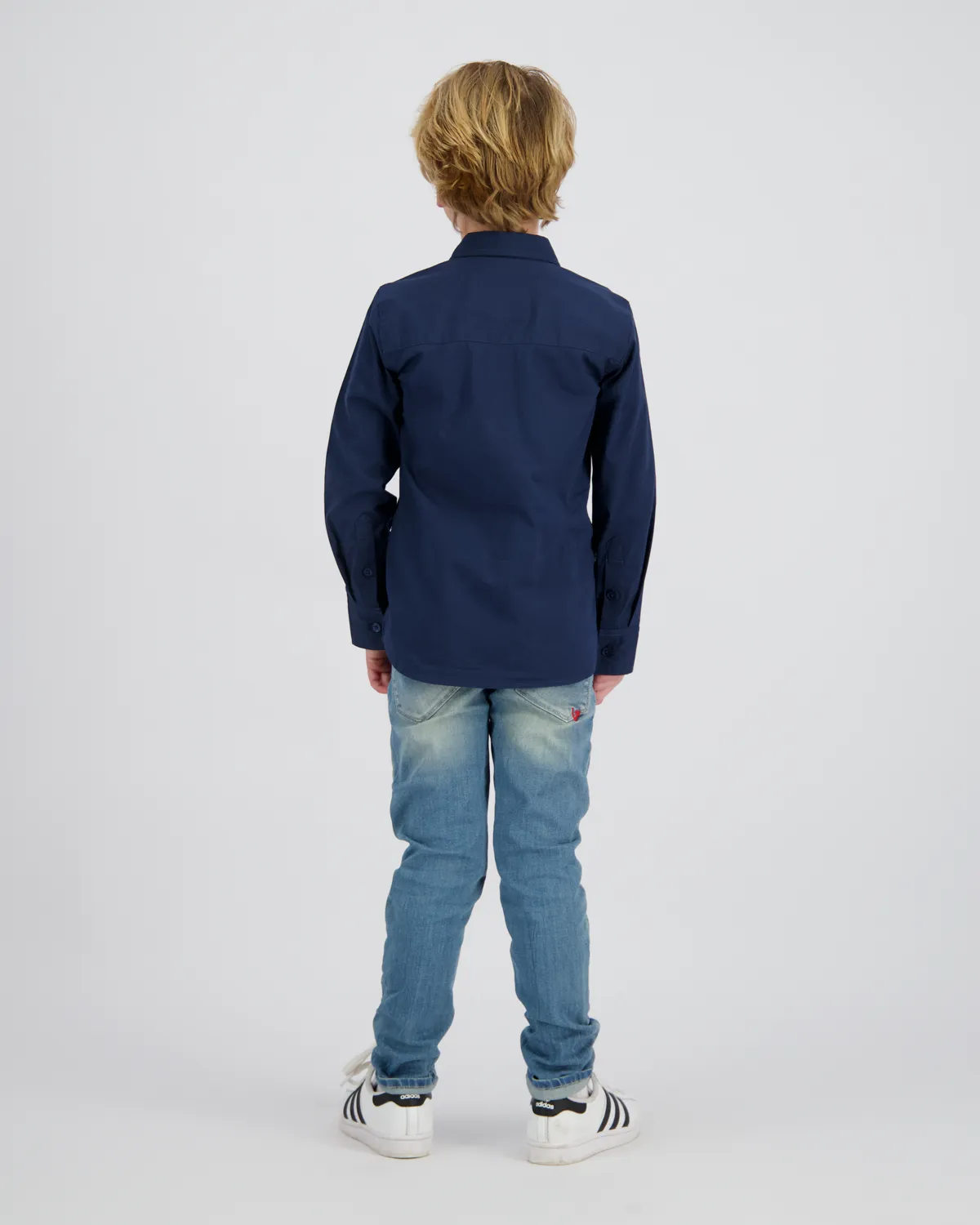 Jungen Classic Hemd Lasic | Blau