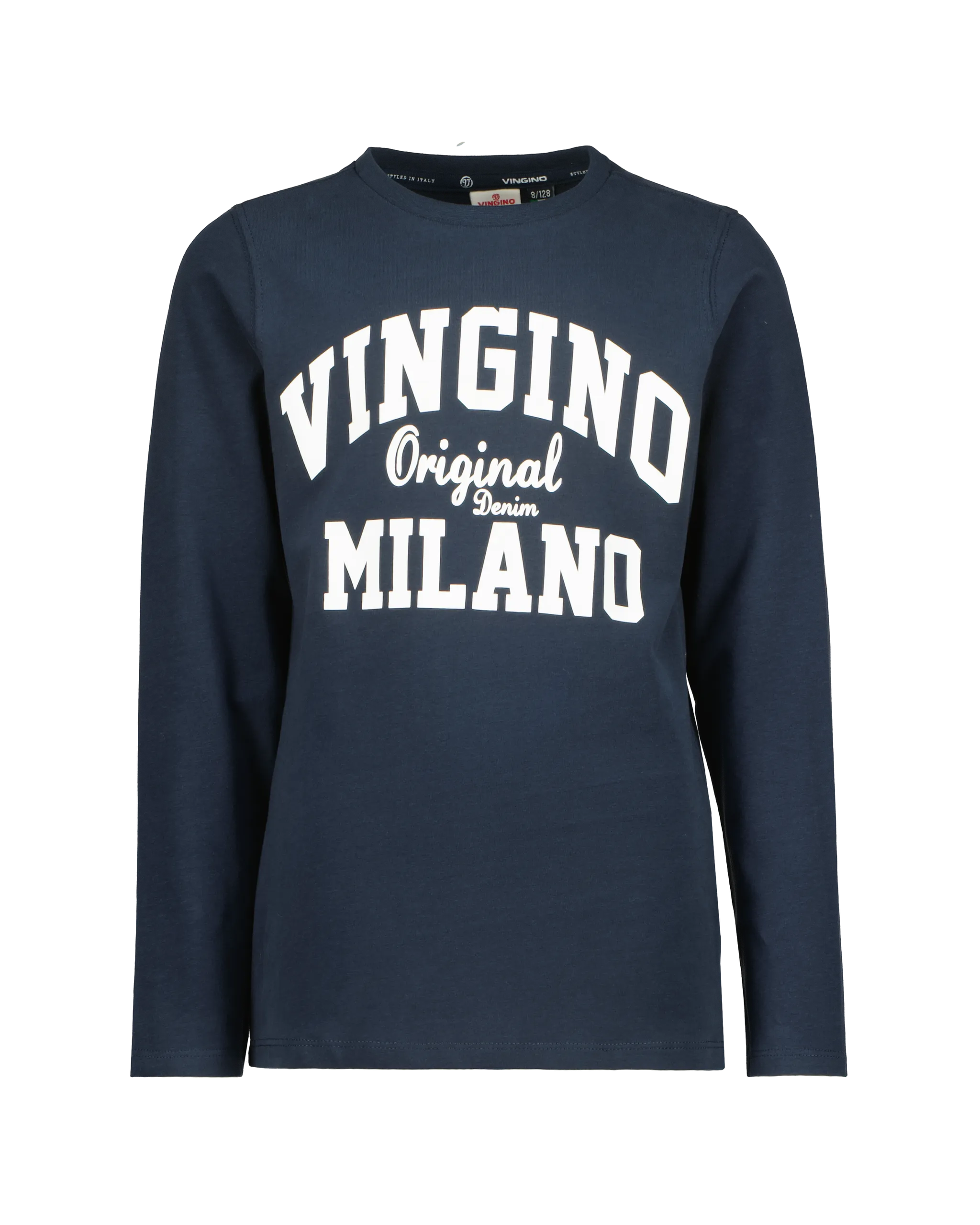 Jungen Classic logo Longsleeve | Blau