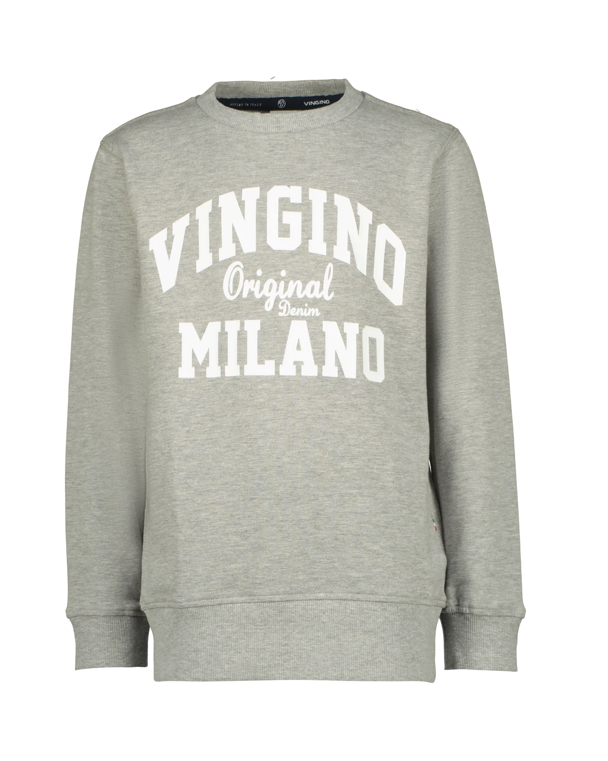 Jungen Classic crew logo kapuzenpullover | Grau