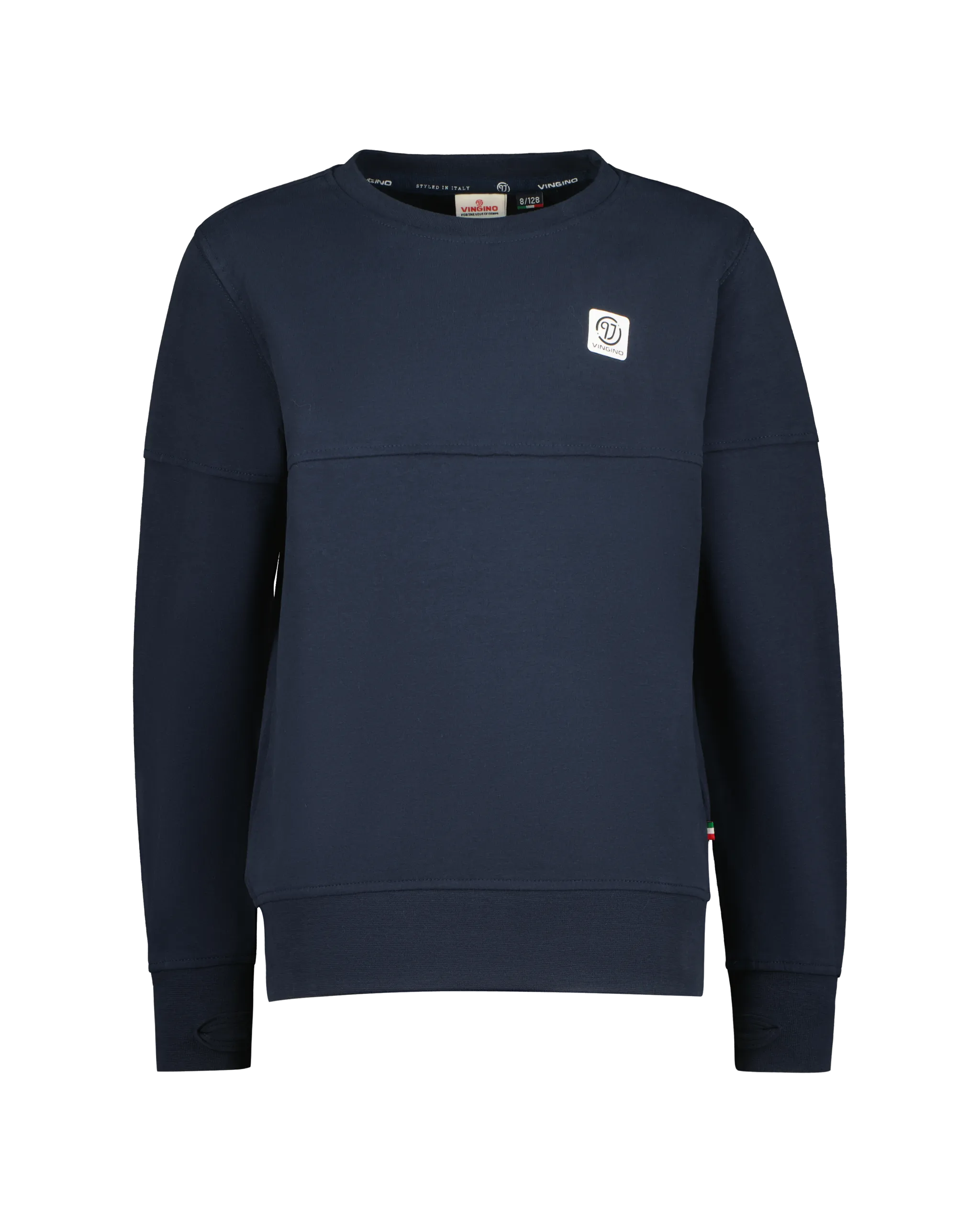 Jungen Crewneck basic logo sweatshirt | Blau