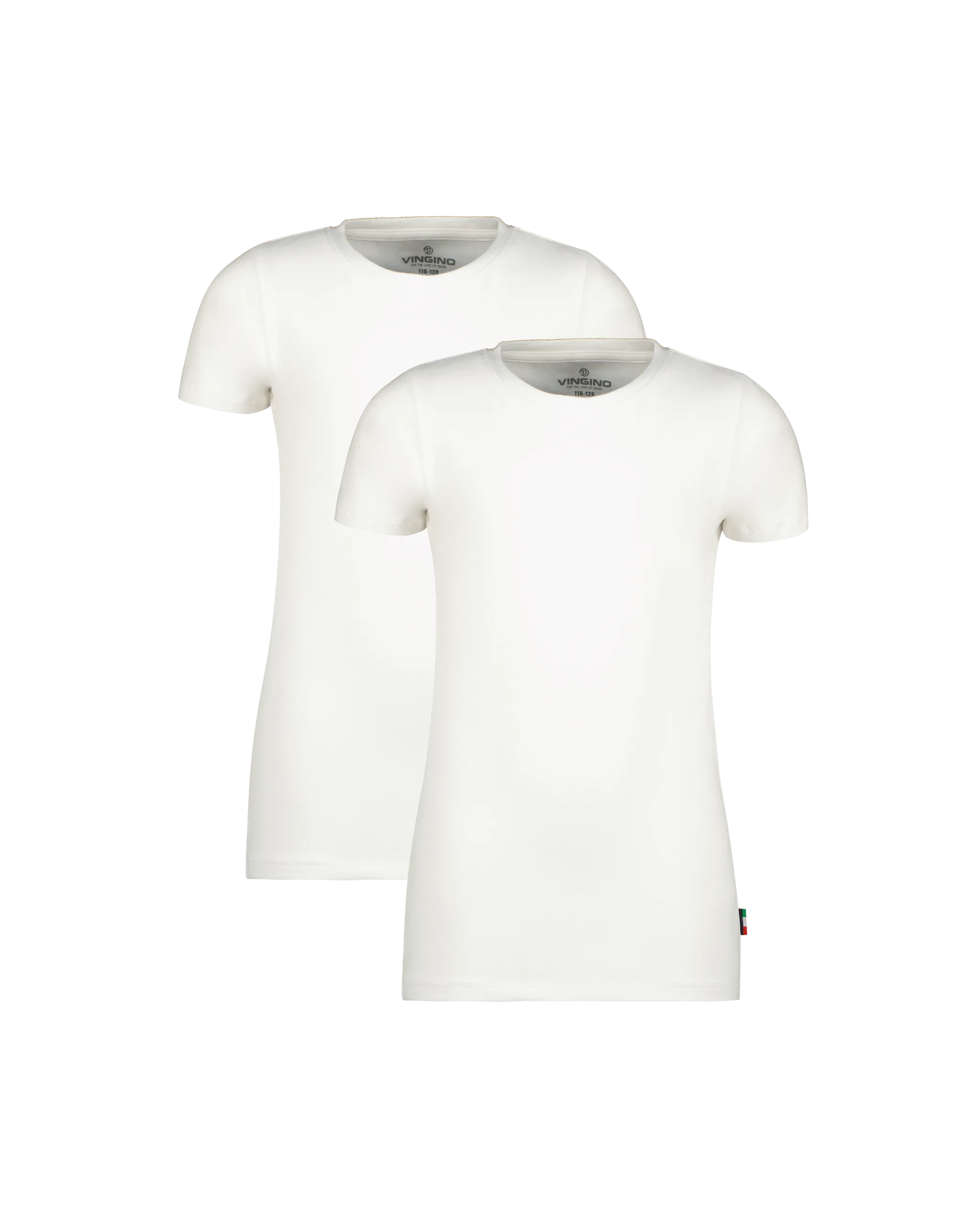 Jungen T-shirt 2 pack | Weiß