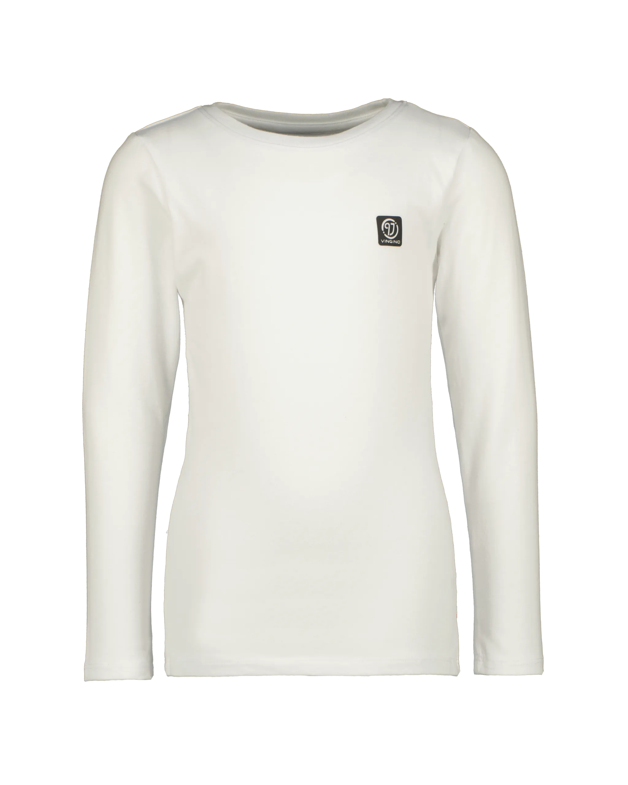Jungen Basic Longsleeve | Weiß