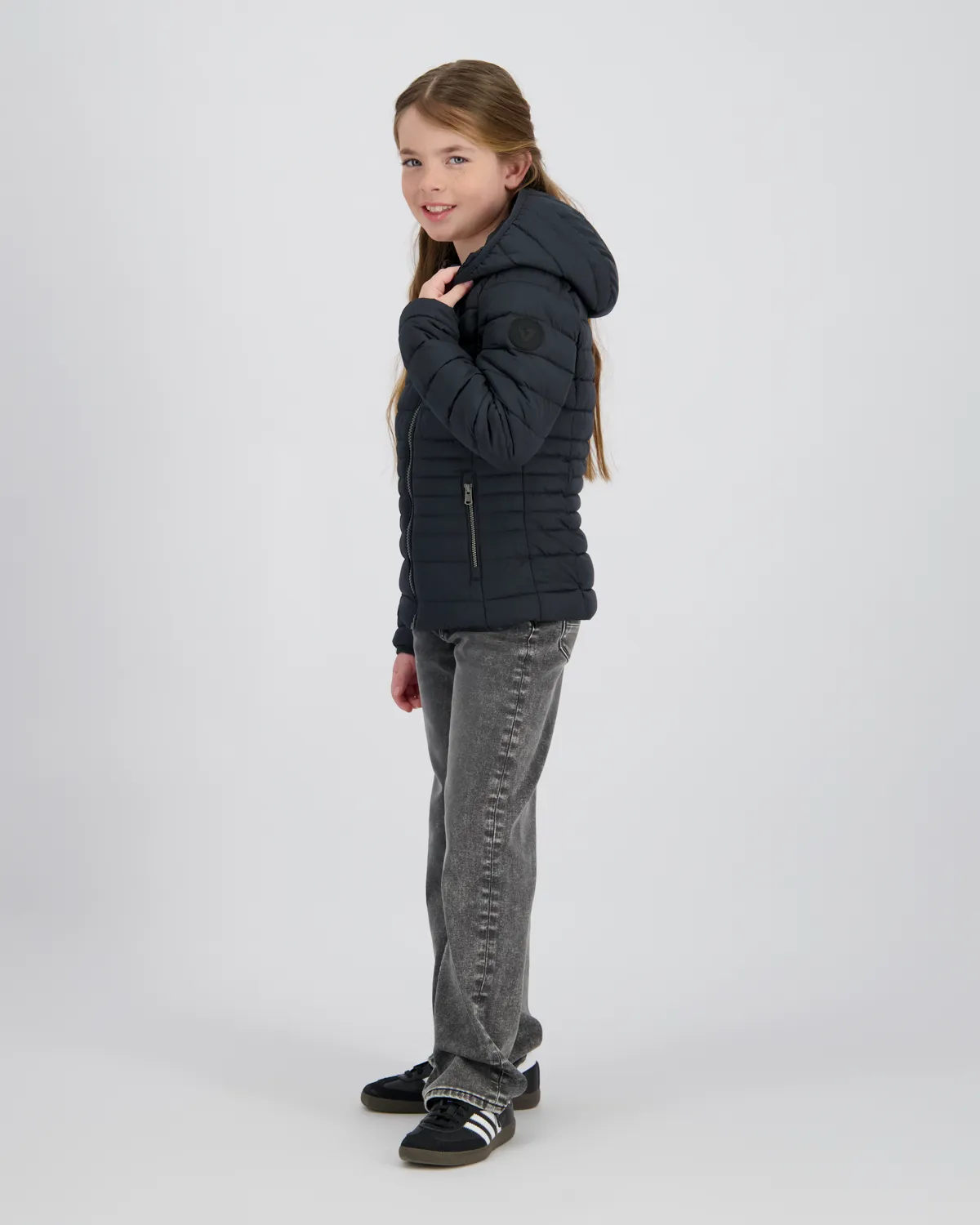 Mädchen Jacket outdoor Tyra | Schwarz