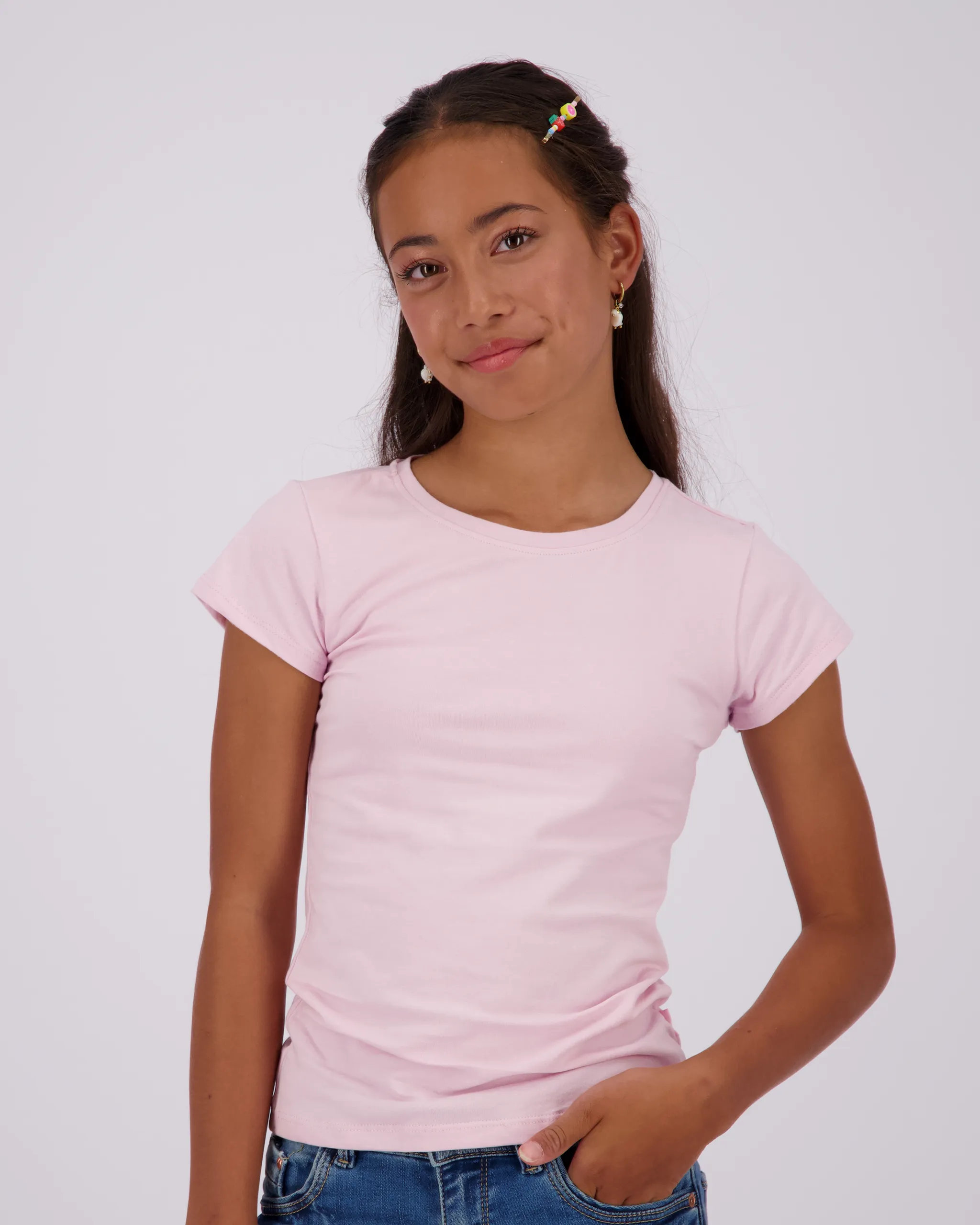 Mädchen Girls longsleeve | Rosa