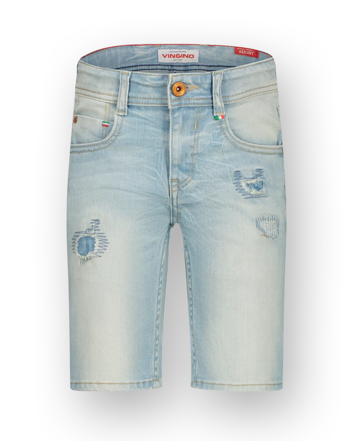 Jungen Shorts Curzio Damage | Blau