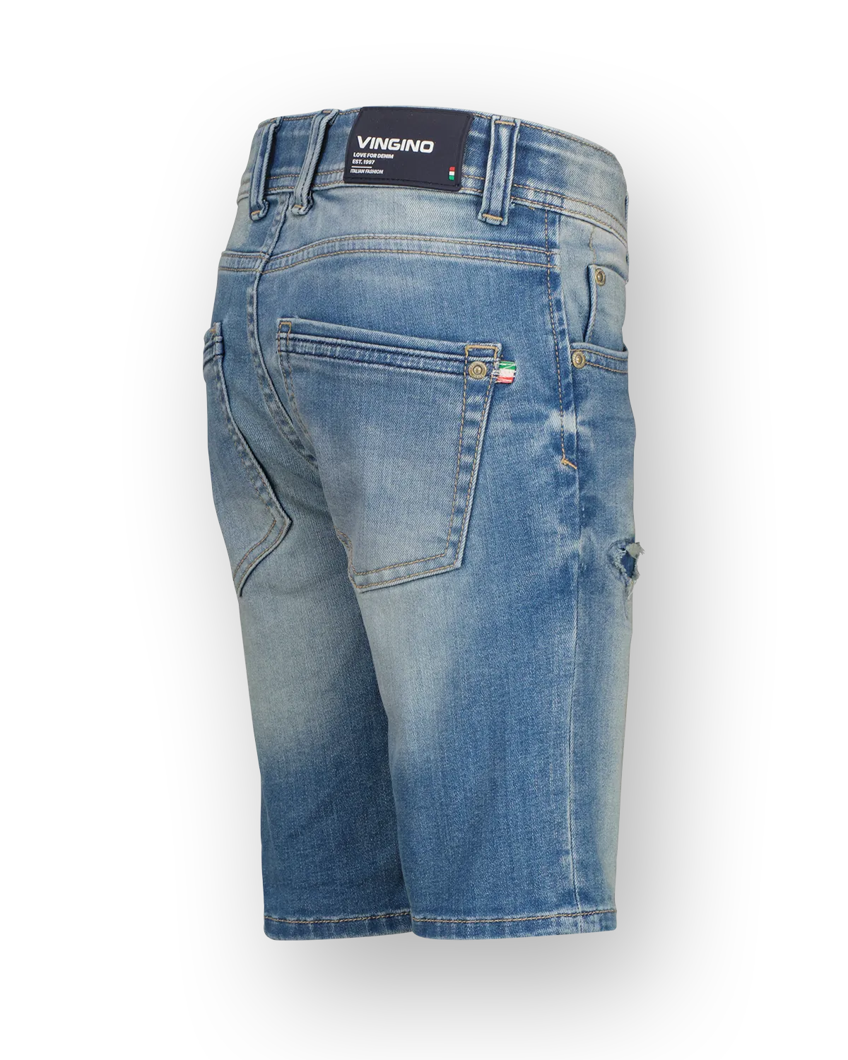 Jungen Shorts Curzio Damage | Blau