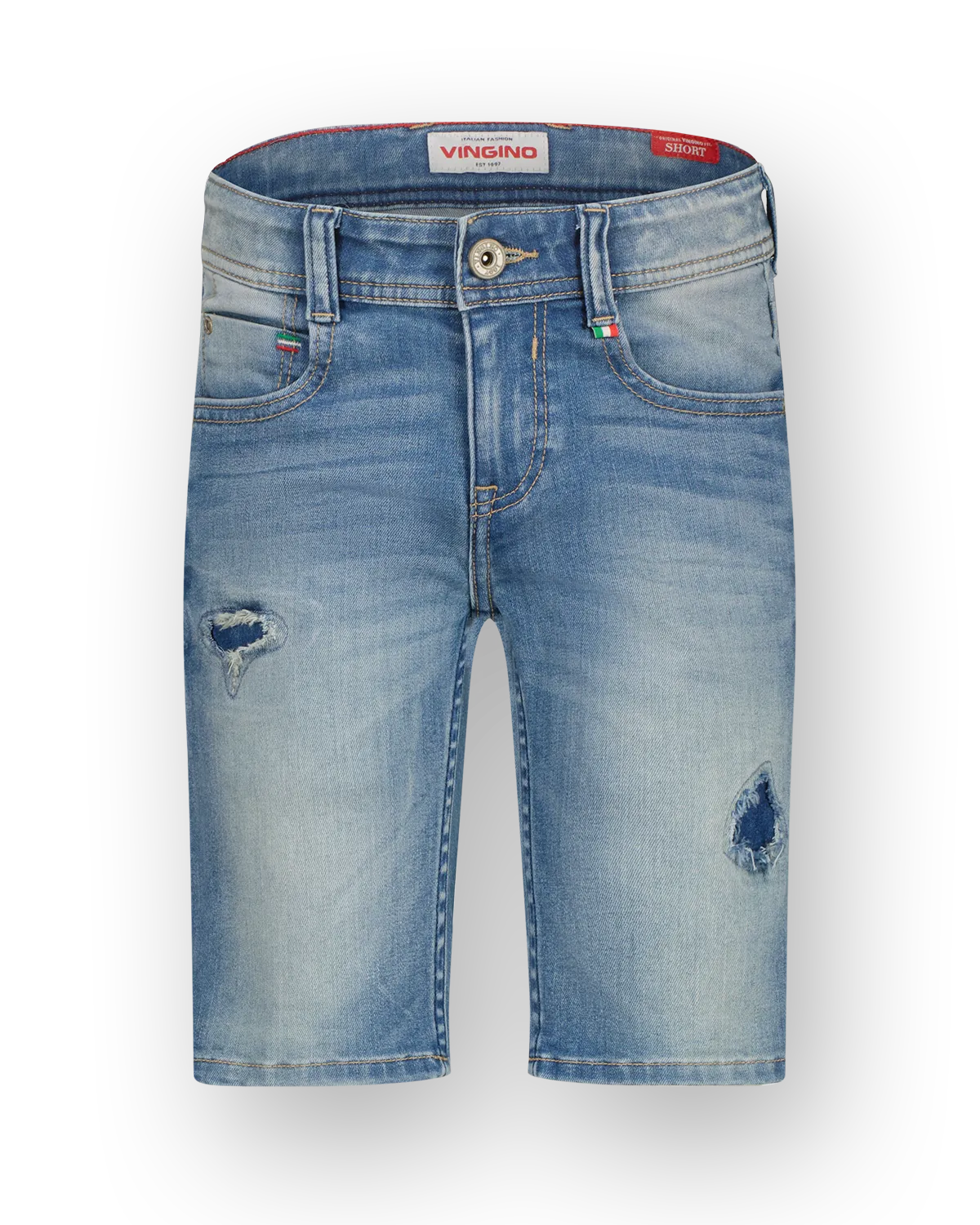 Jungen Shorts Curzio Damage | Blau
