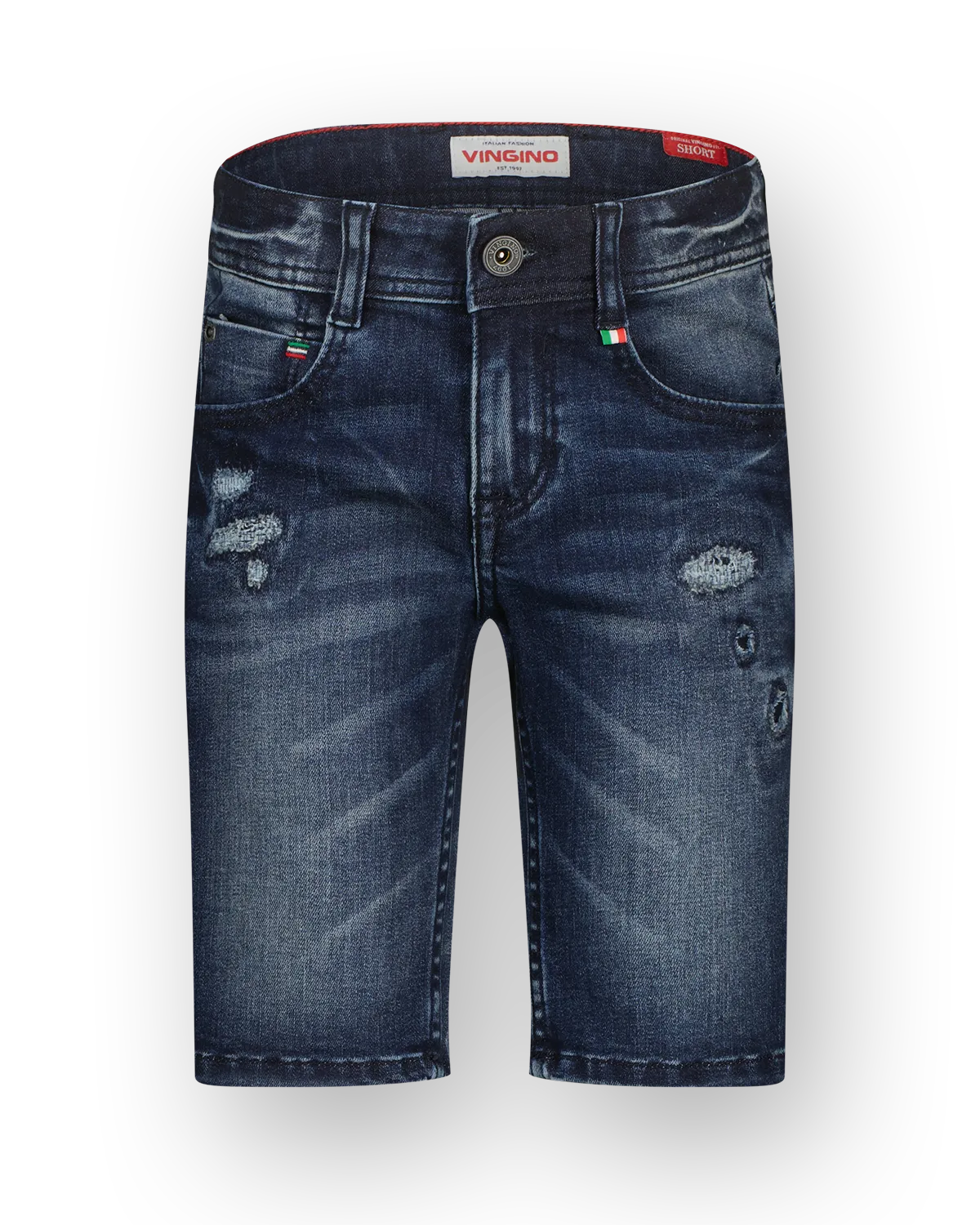 Jungen Shorts Curzio Damage | Blau