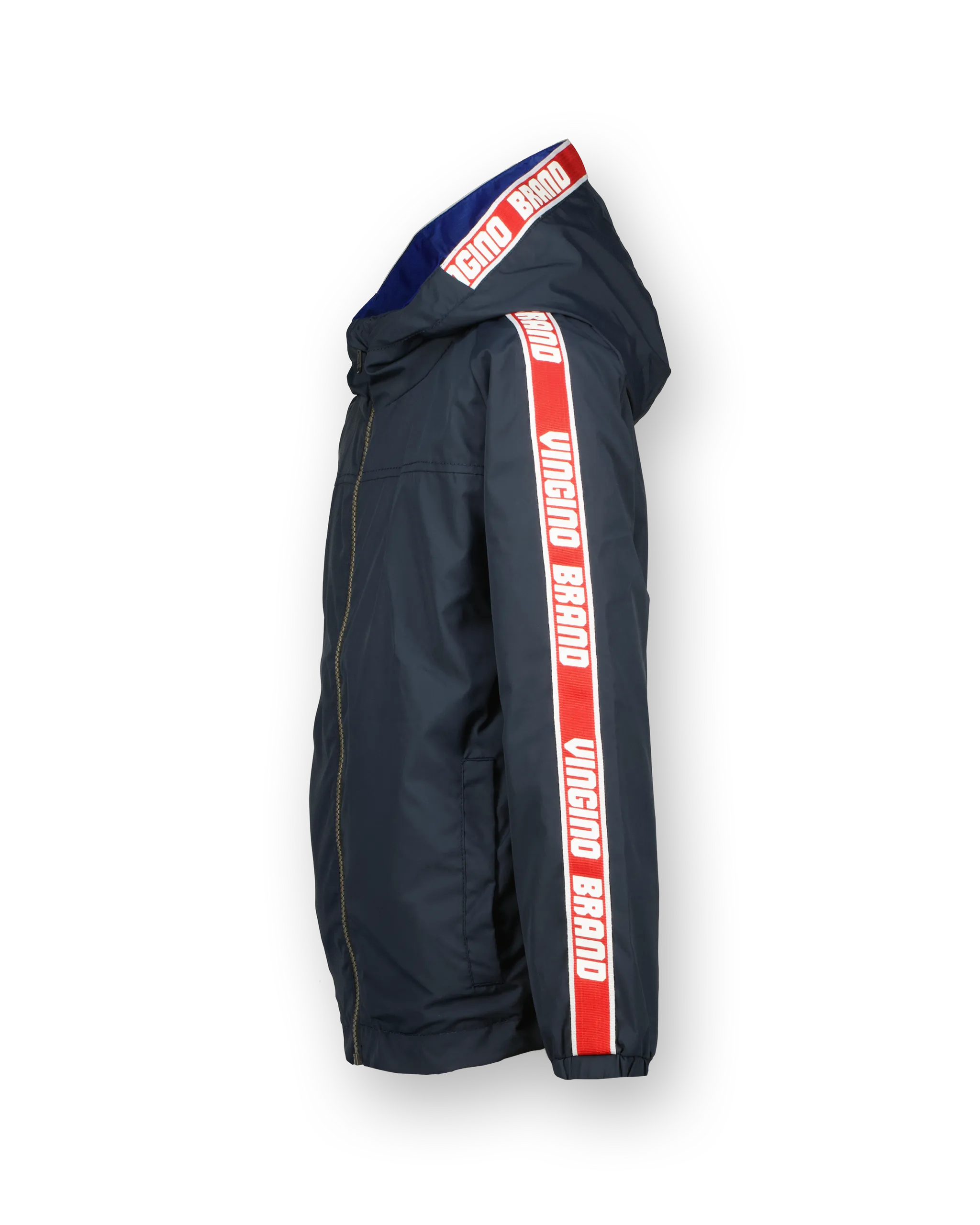 Jungen Reversible Jacke Tape | Blau