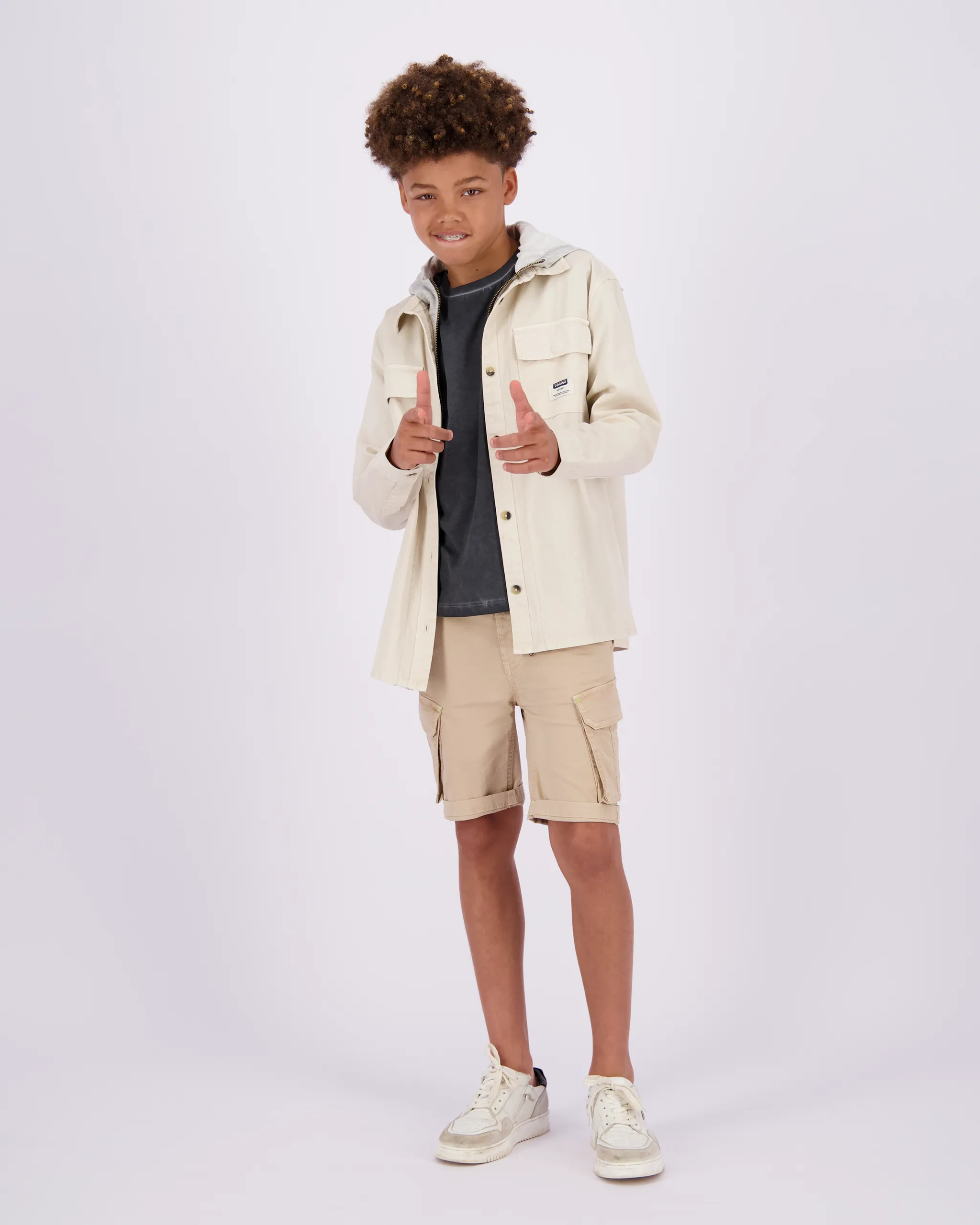 Jungen Shirt Lior | Sand