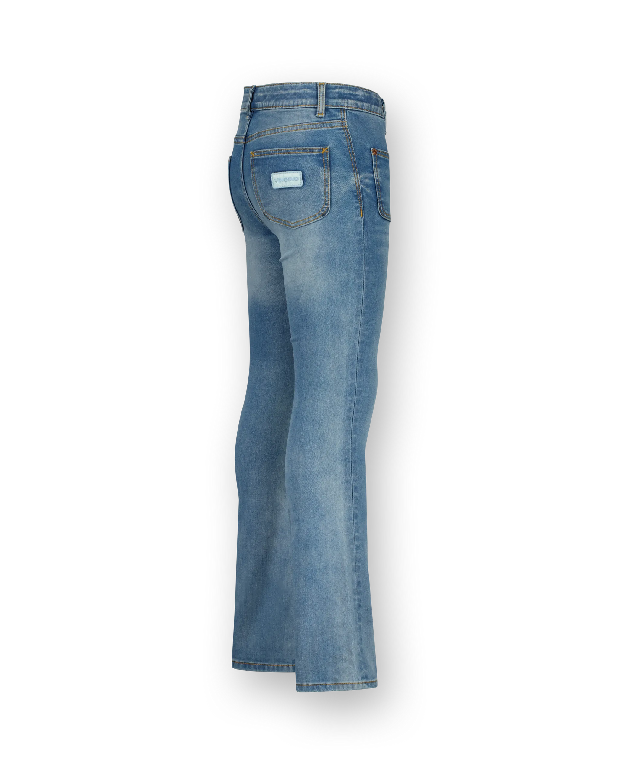 Flare Jeans Britte Patched On Pockets