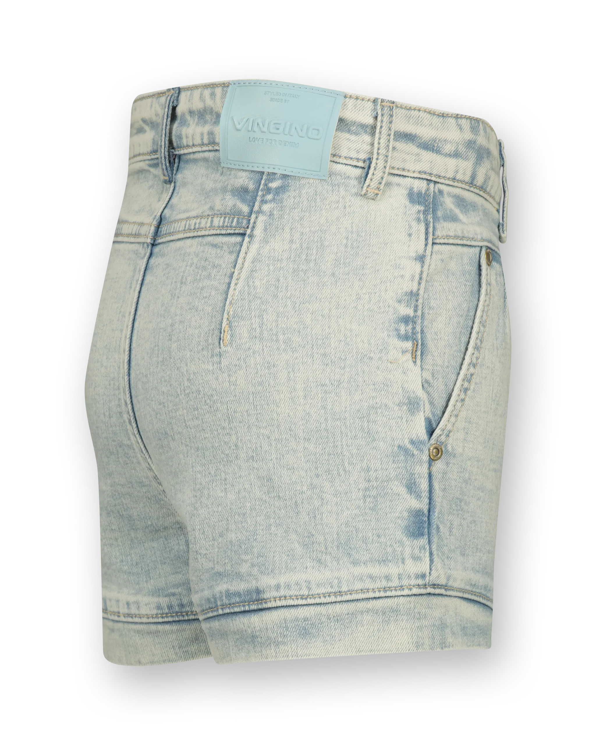 Mädchen Kurze Hose high waist Dana | Blau