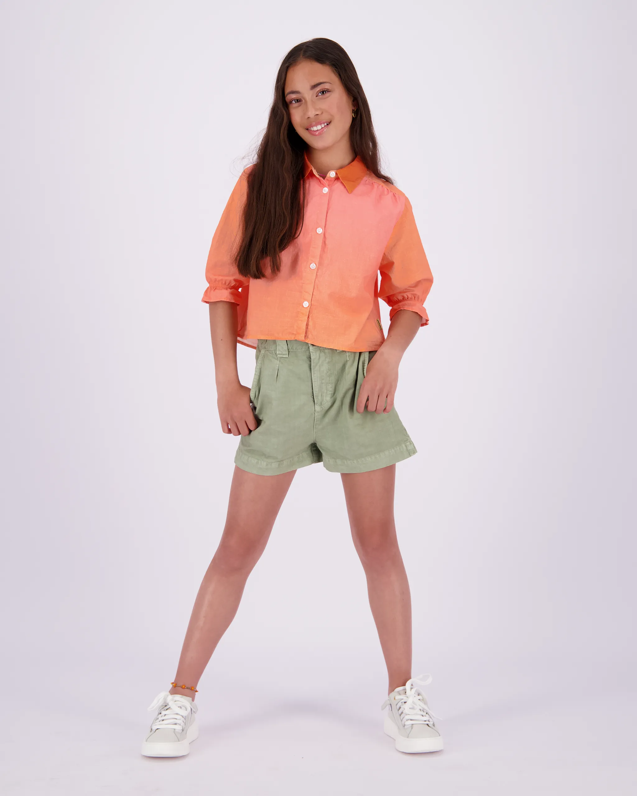 Mädchen Blouse Lizan | Orange