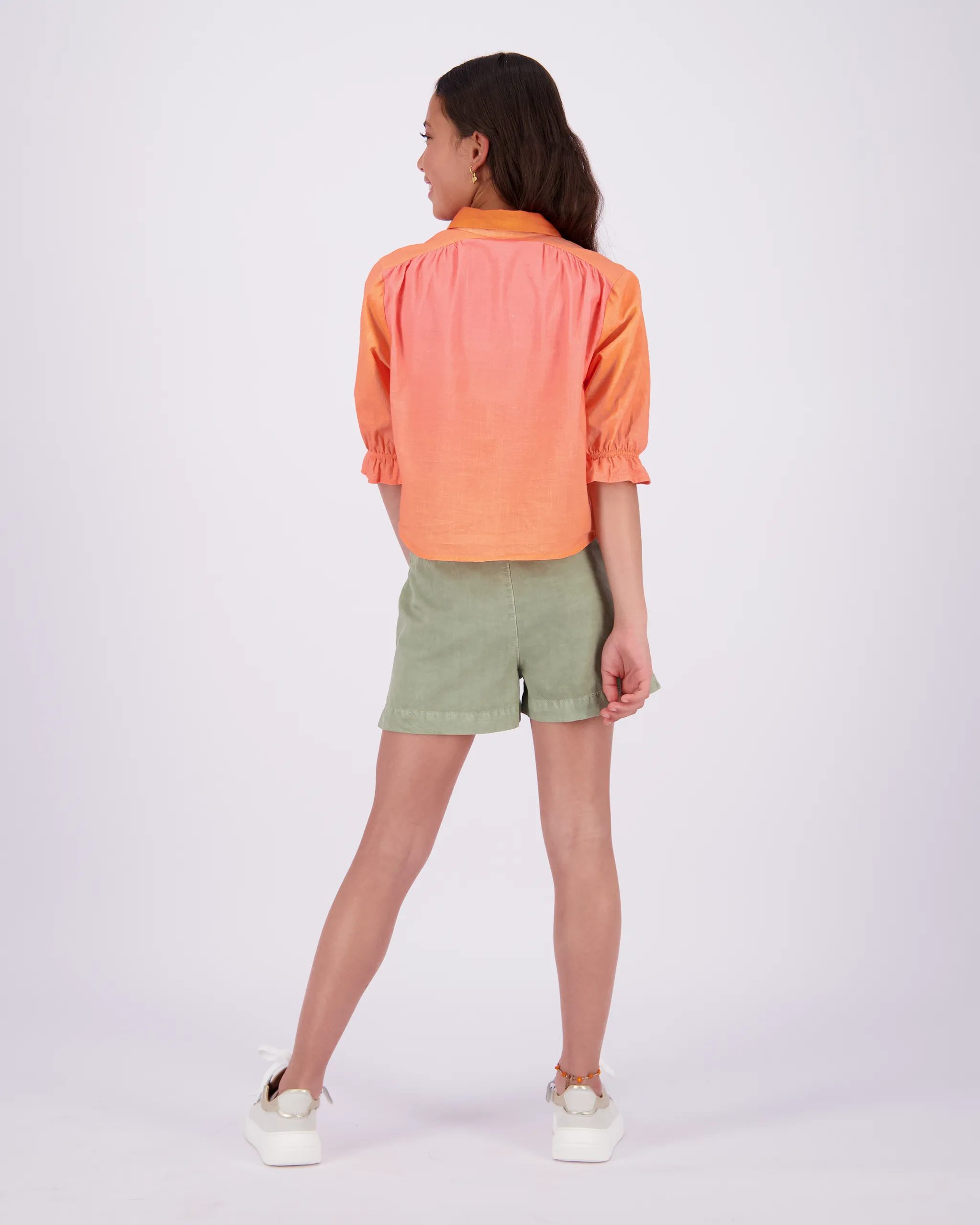 Mädchen Blouse Lizan | Orange