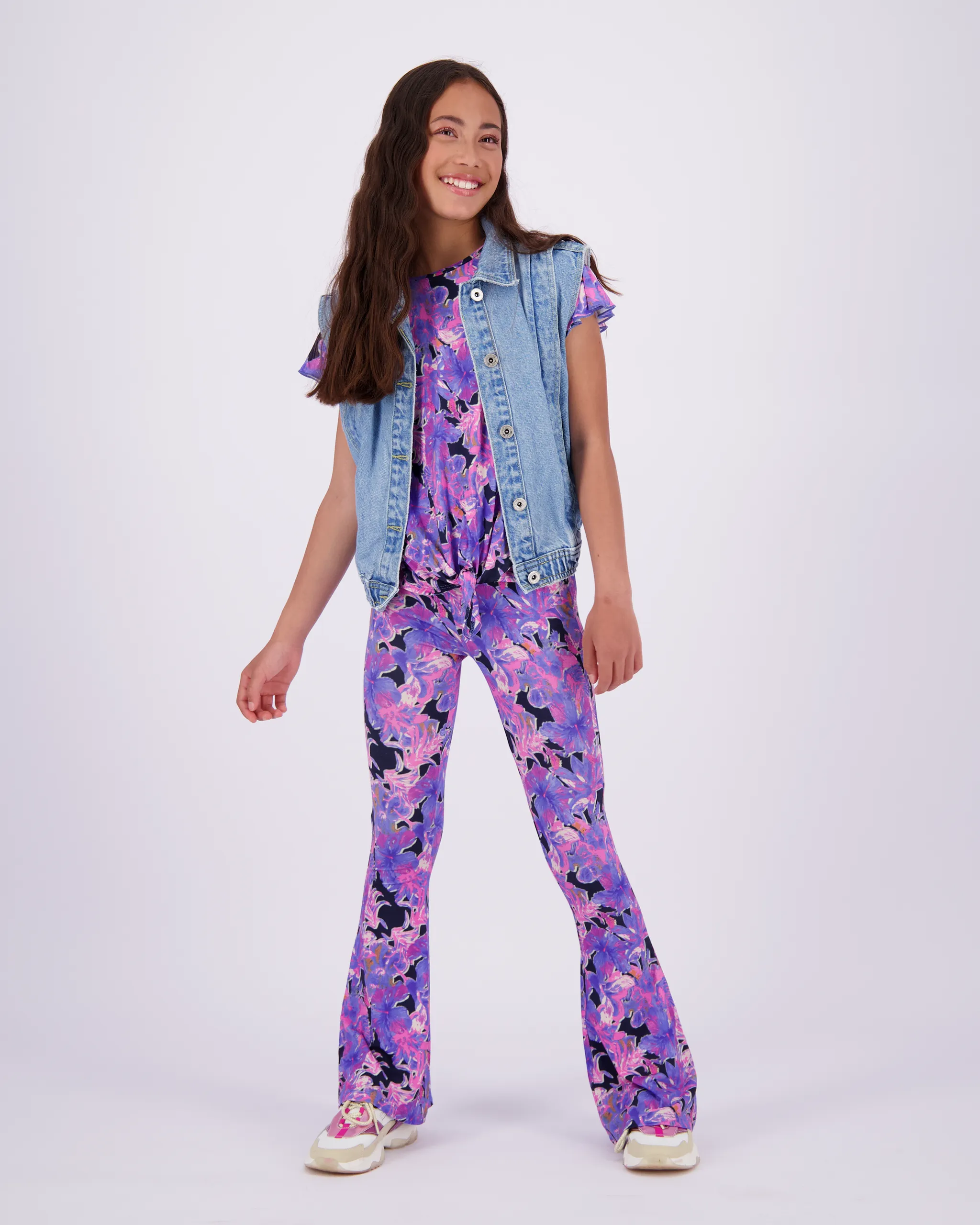 Mädchen T-shirt Henrieka | Blau