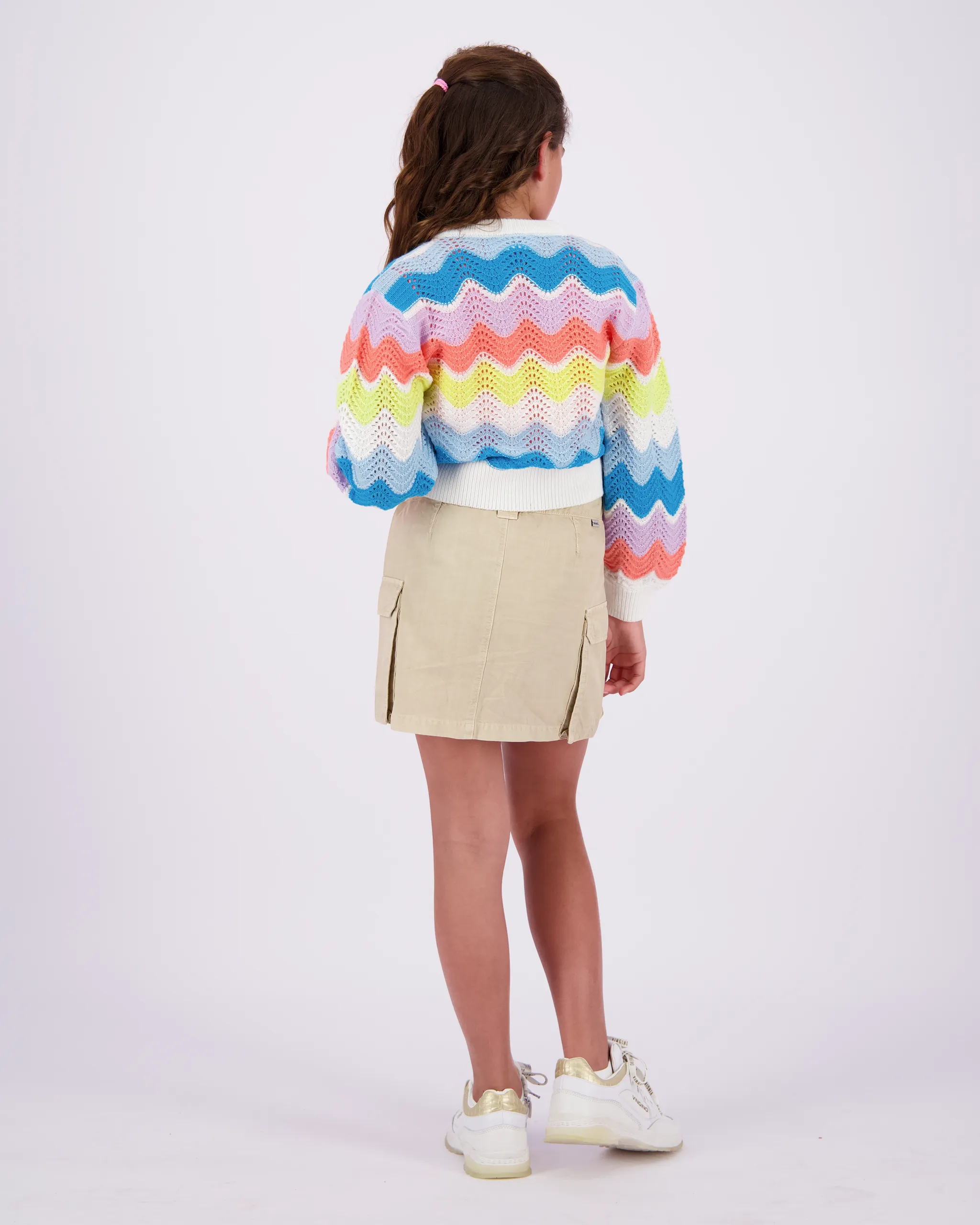 Mädchen Flat knit Myrna | Weiß