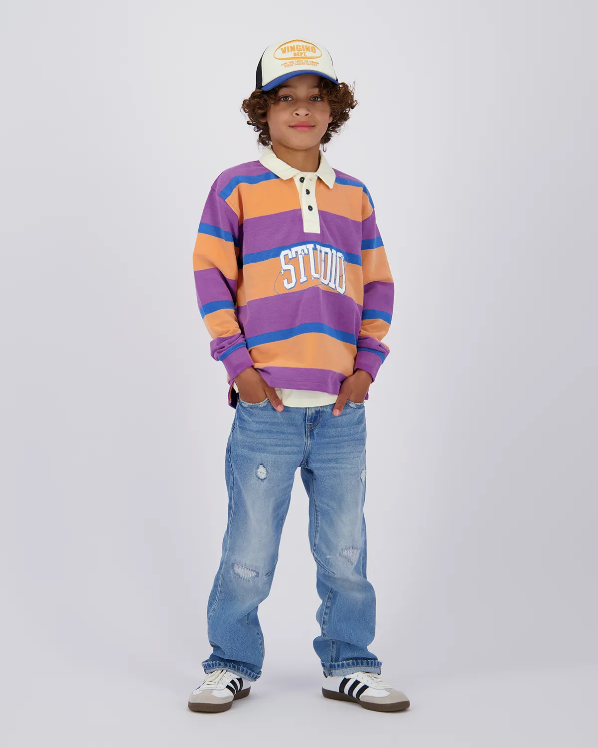 Jungen Relaxed Jeans Gino | Blau