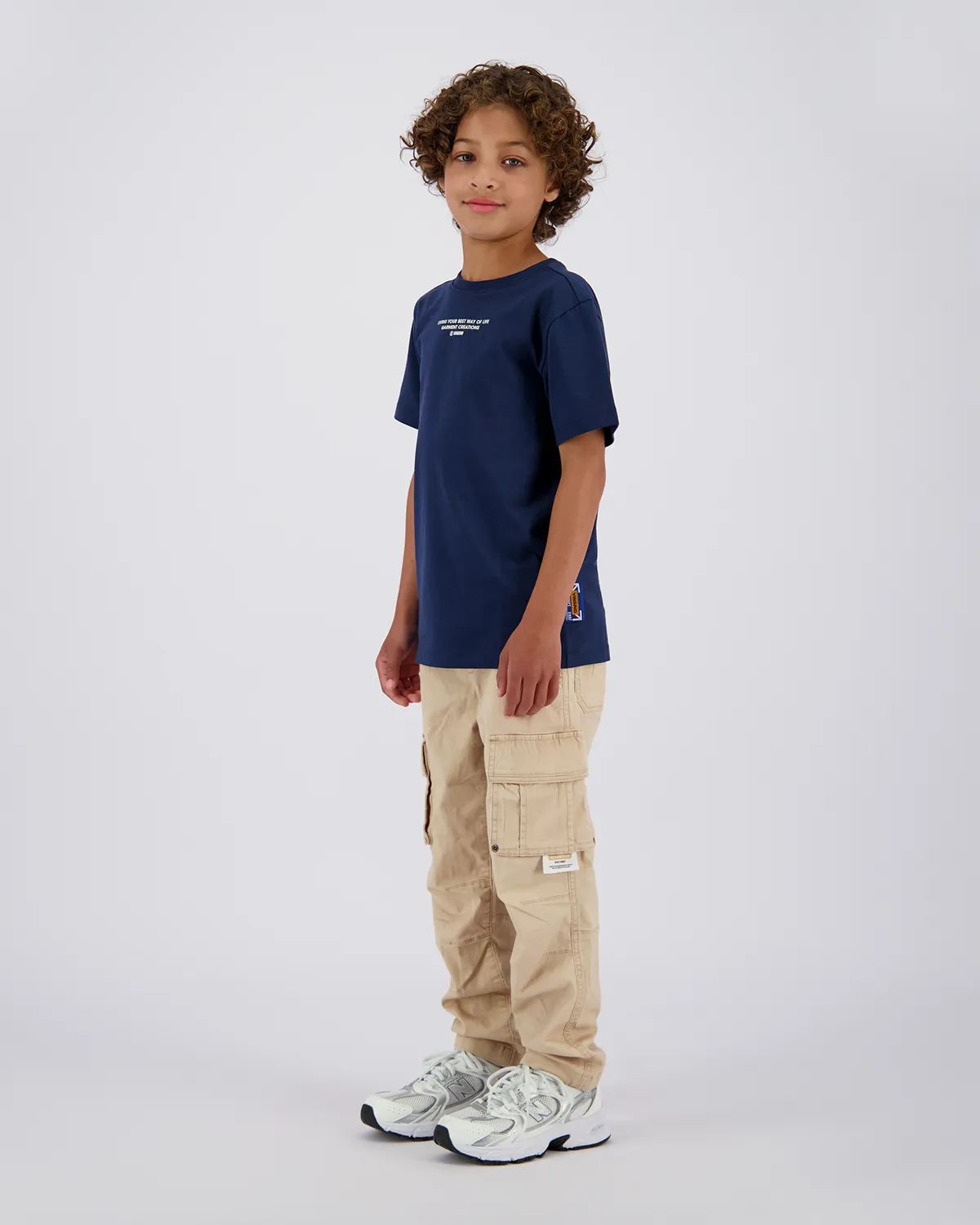 Jungen T-shirt Hady | Blau