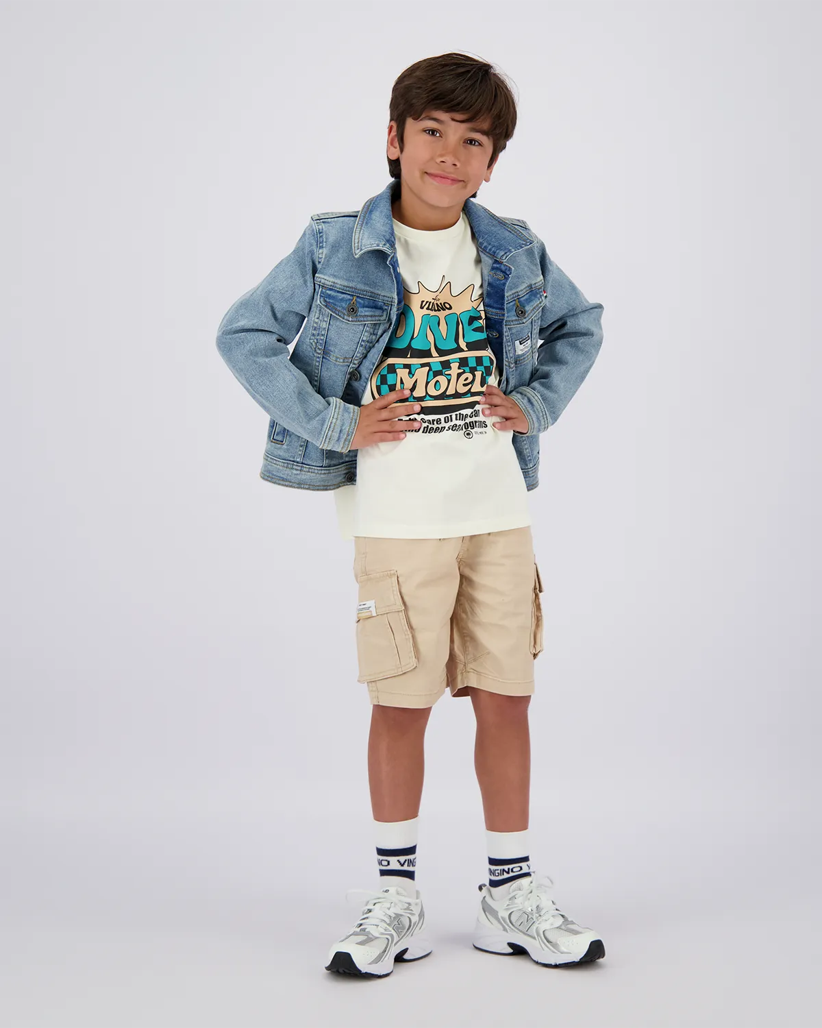Jungen Shorts Cliff | Schwarz