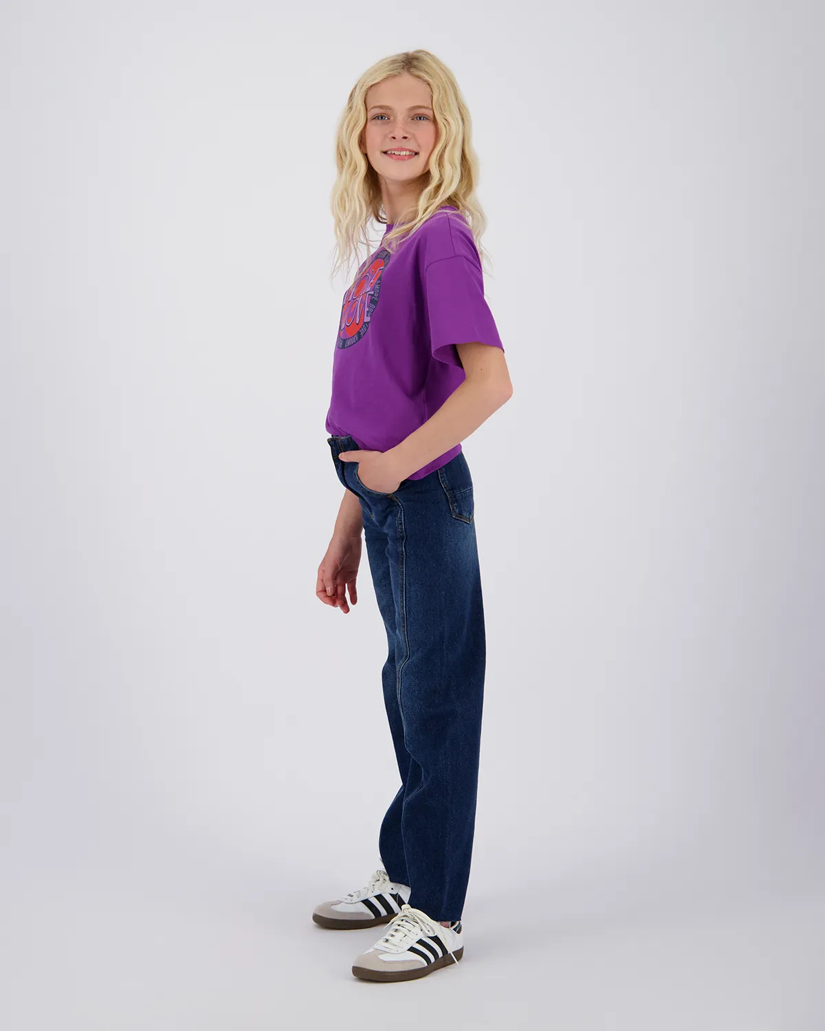 Mädchen Wide leg Jeans Cato Special | Blau