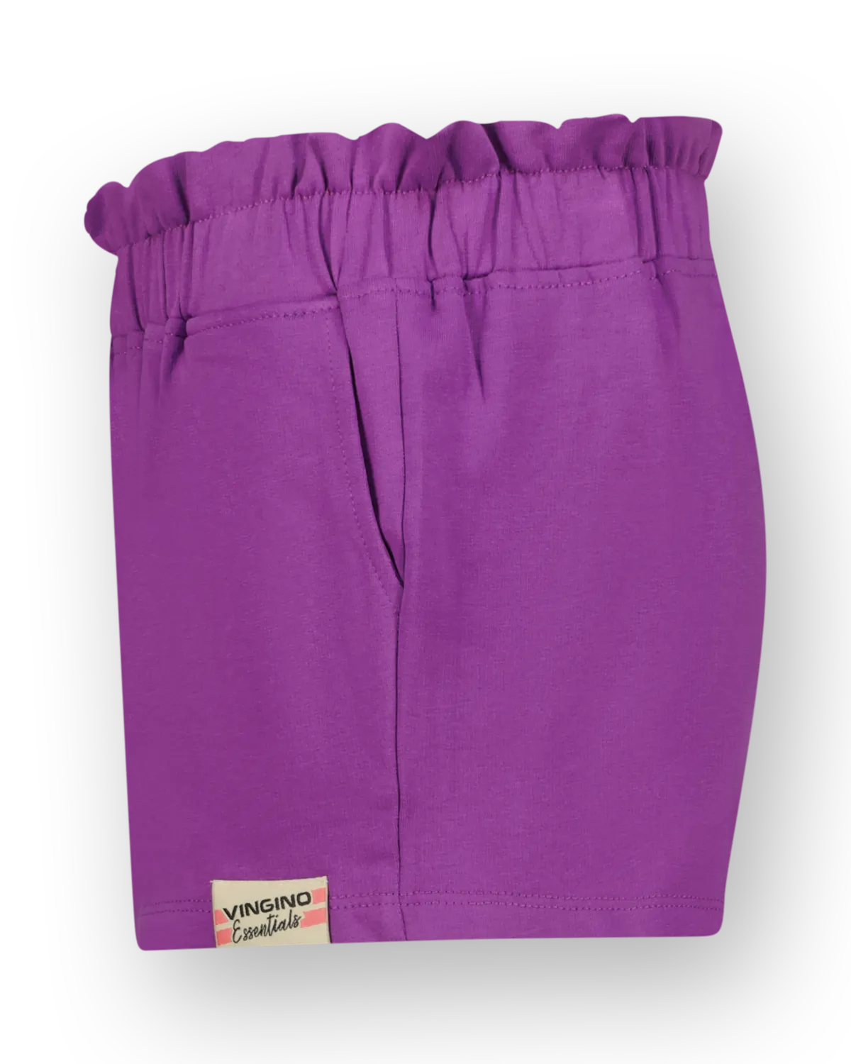 Mädchen Shorts Basic-Short Ruffle | Lila