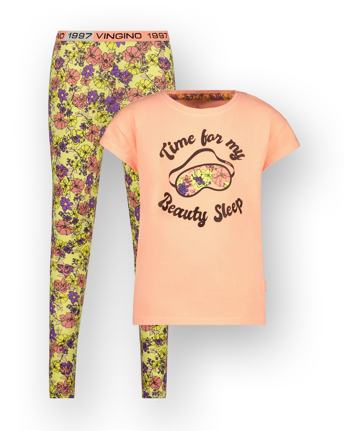 Mädchen Pyjama Wendy | Orange