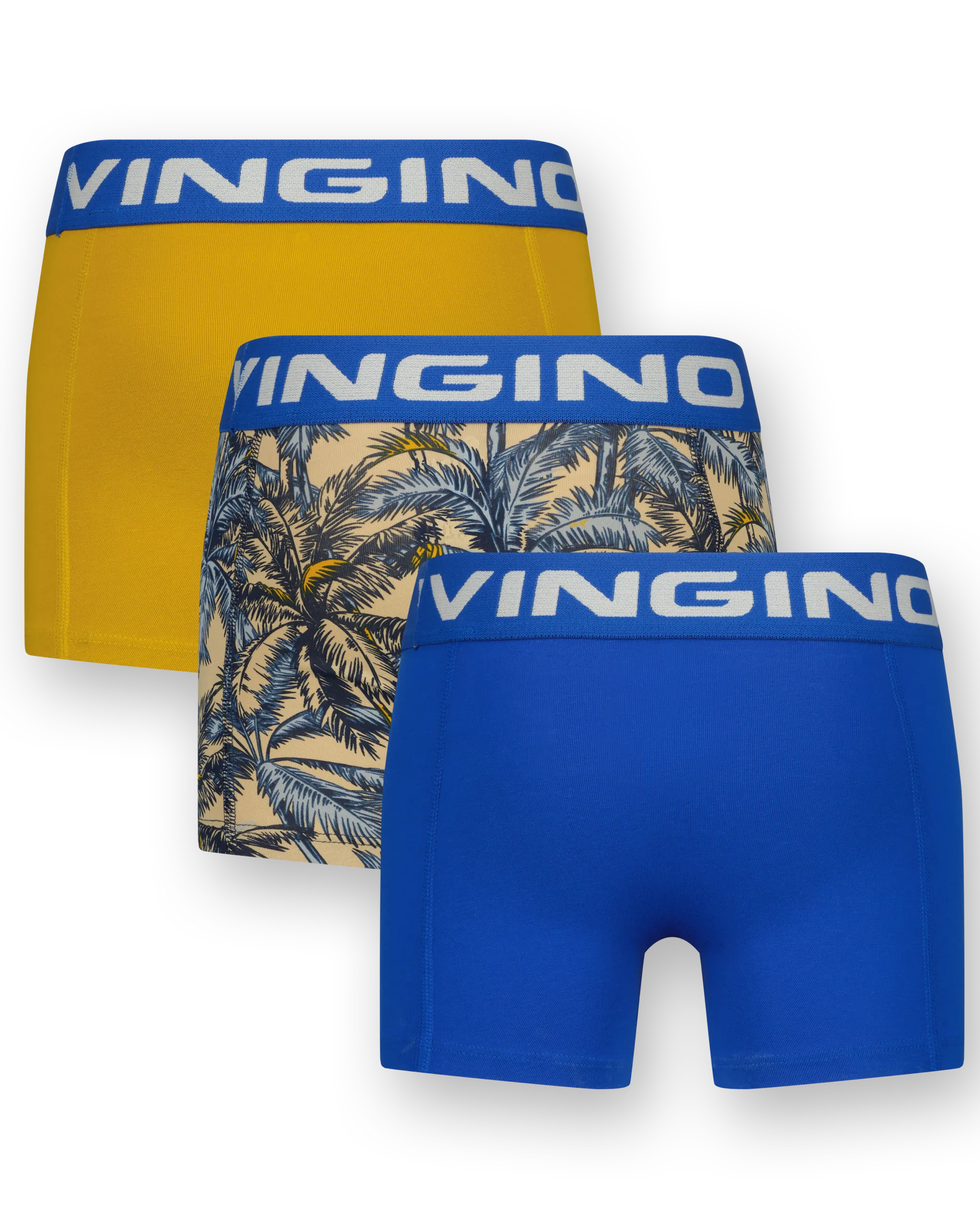 Boxer B-242-1 Palm Blue 3 Pack