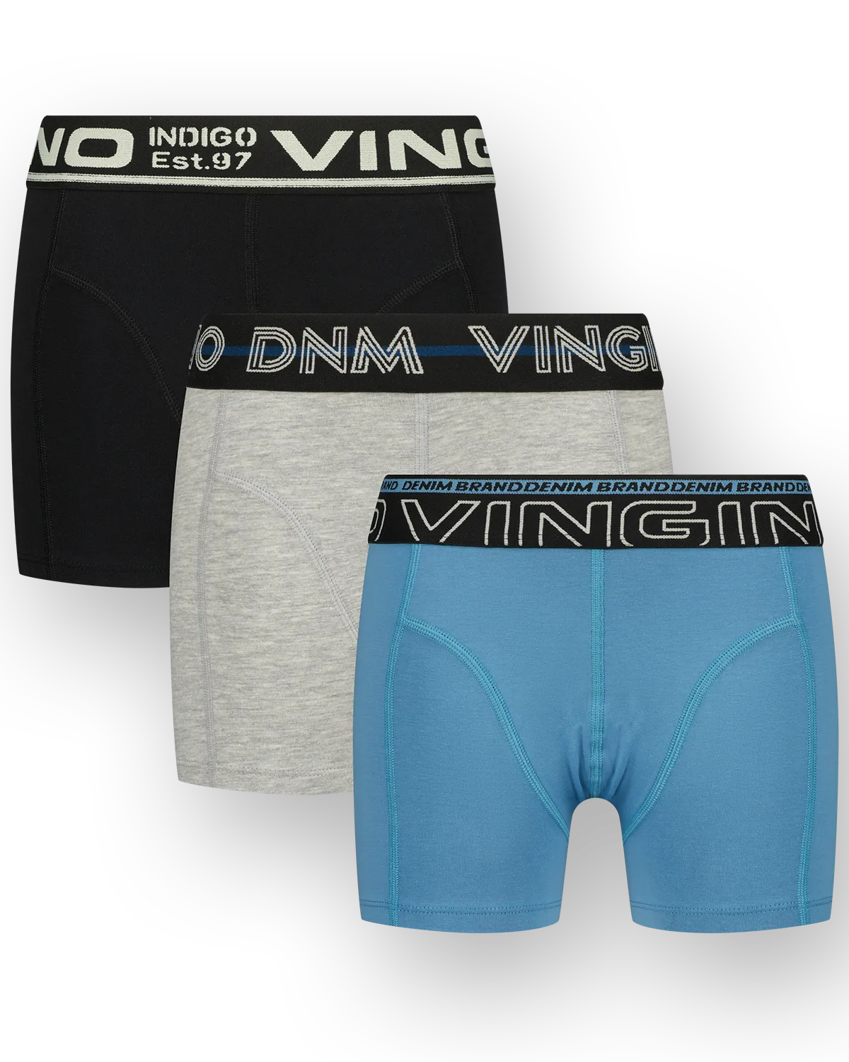 Boxershorts B-244 Solid 3-pack