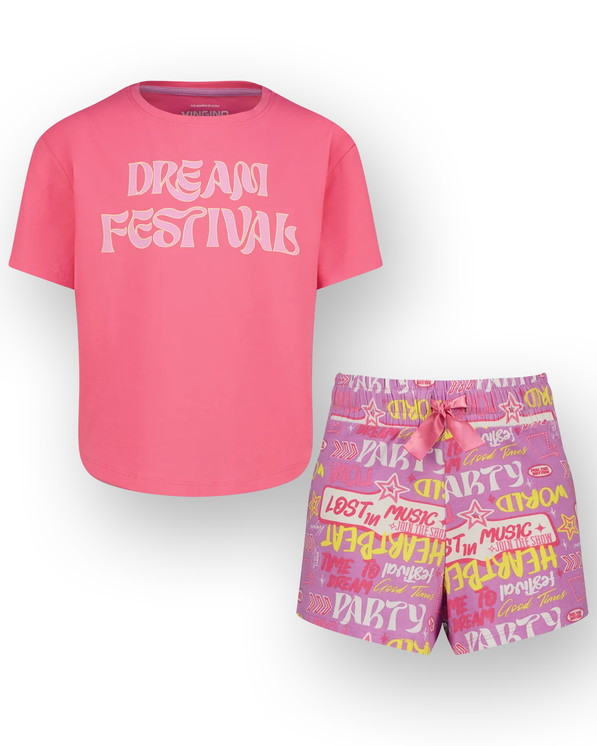 Mädchen Pyjama Welena | Rosa