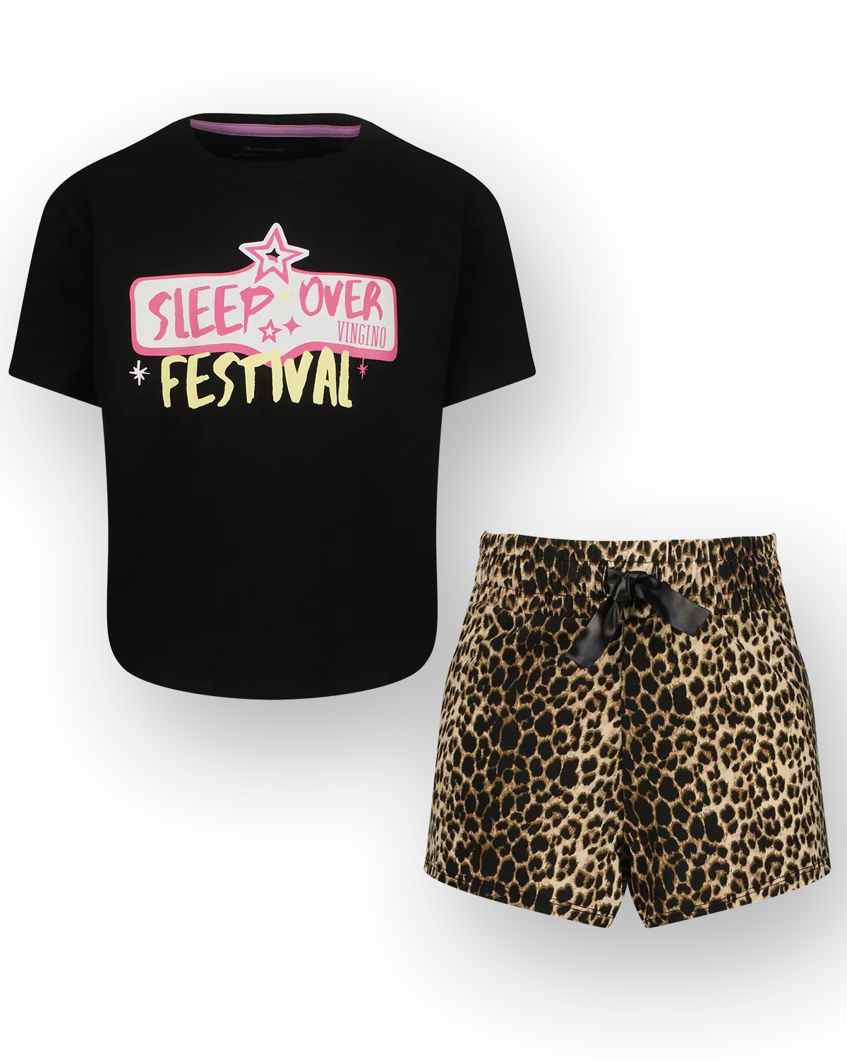 Mädchen Pyjama Welena | Schwarz