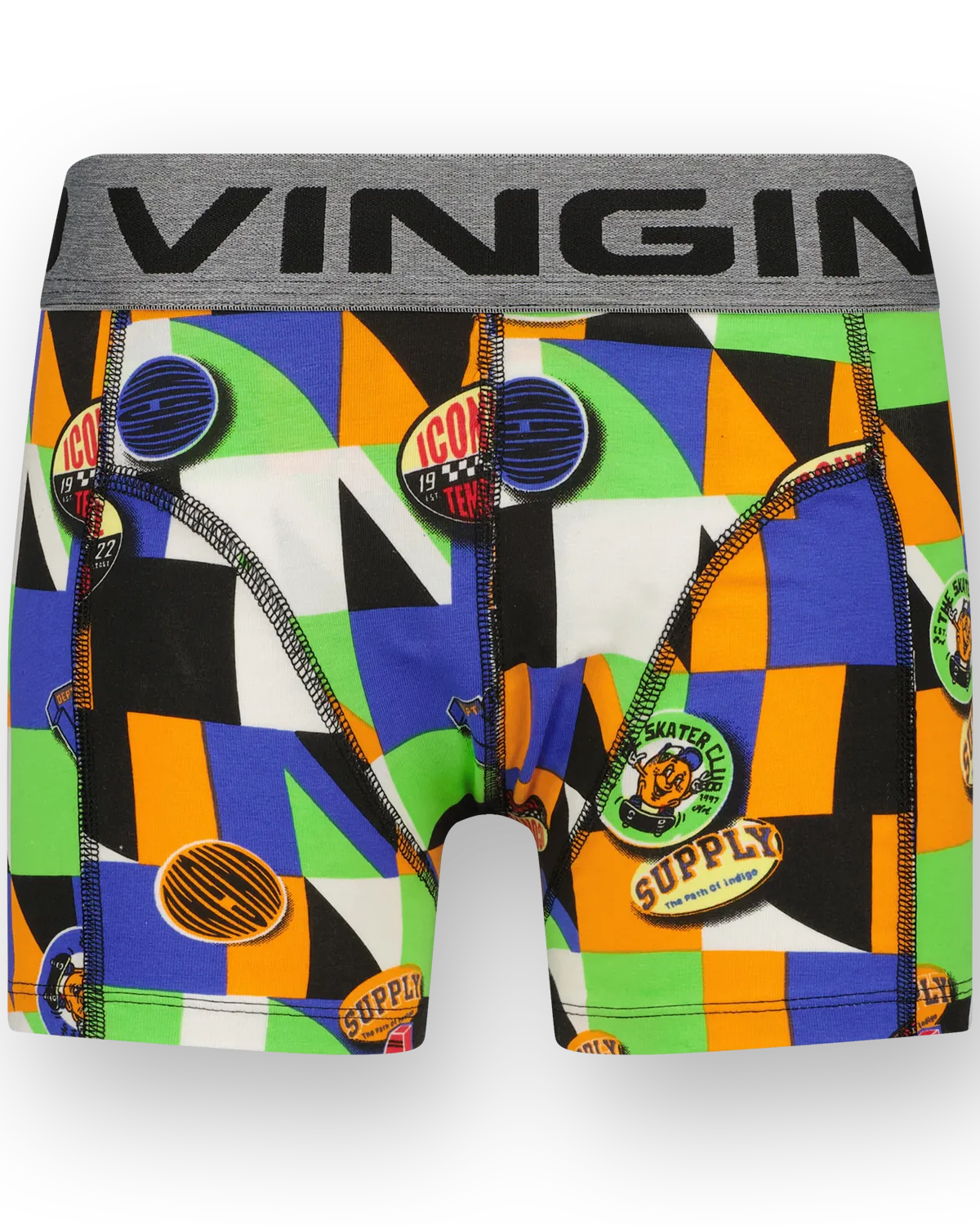 Jungen Boxer Graphic color 5-pack | Schwarz