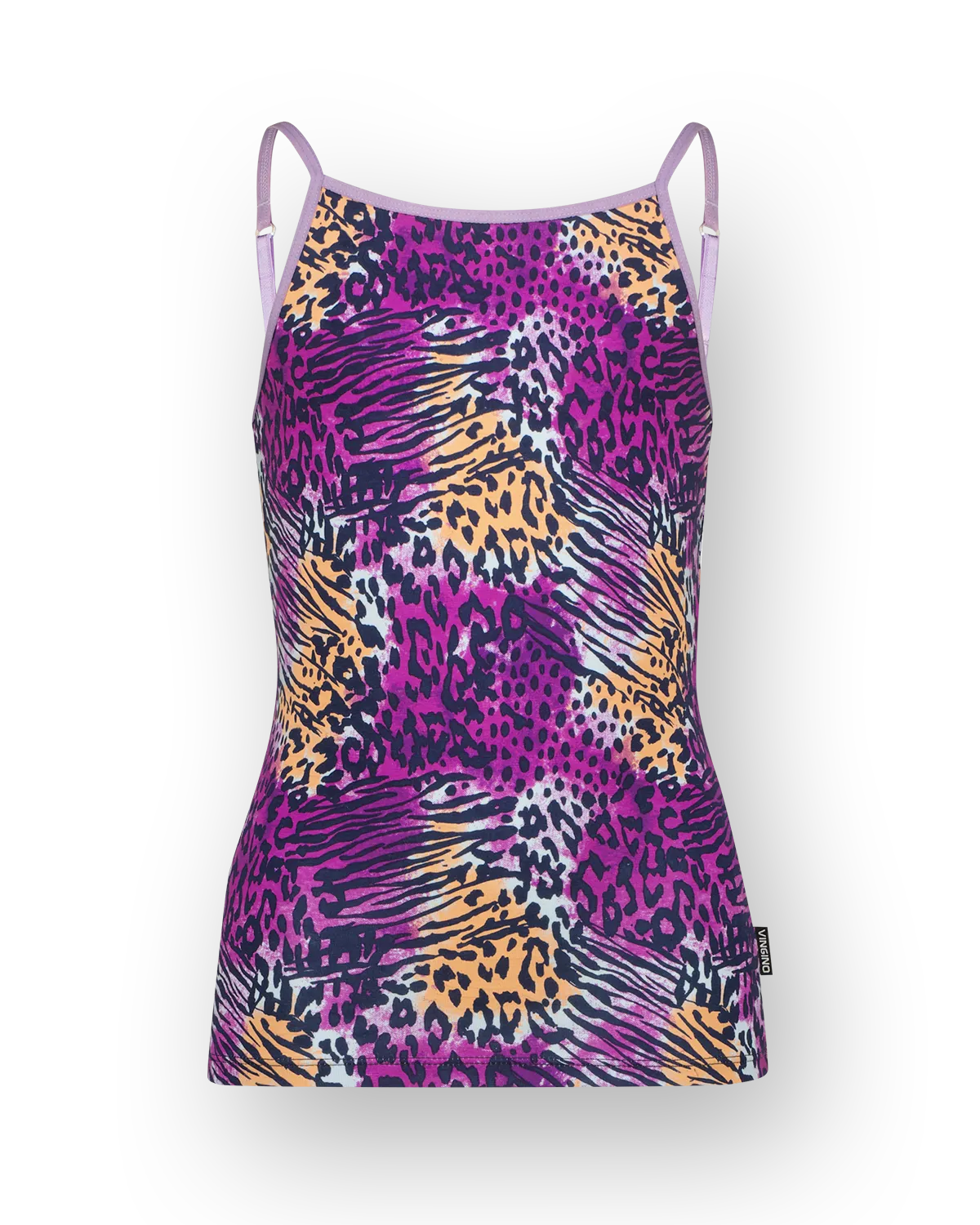 Mädchen Hipster animal singlet set 2-pack | Blau
