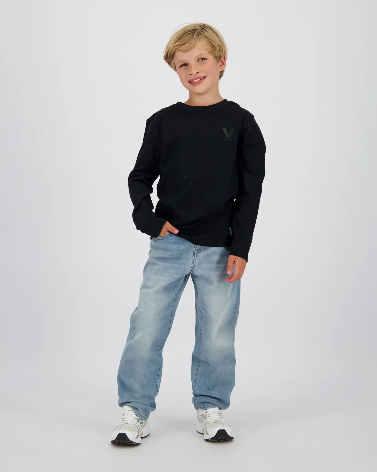 Jungen T-shirt Jipack | Schwarz
