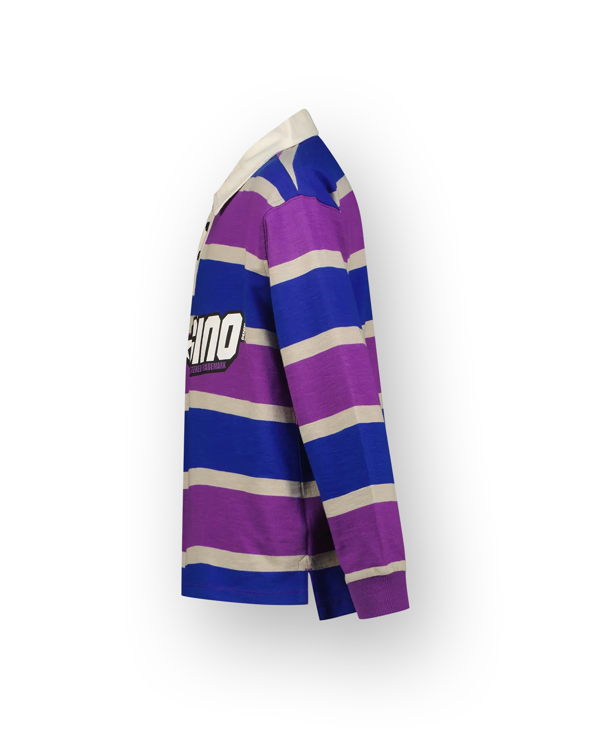 Jungen Longsleeve Polo Nayo | Lila