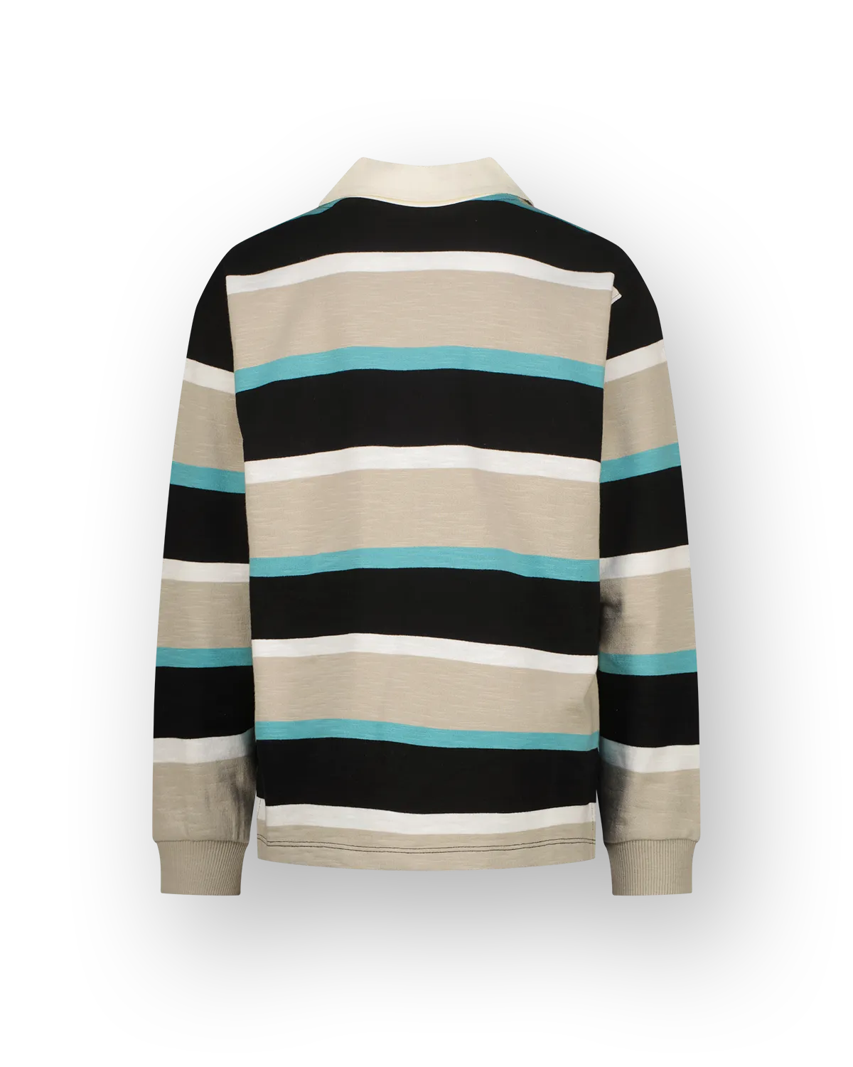 Jungen Longsleeve Polo Nayo | Schwarz