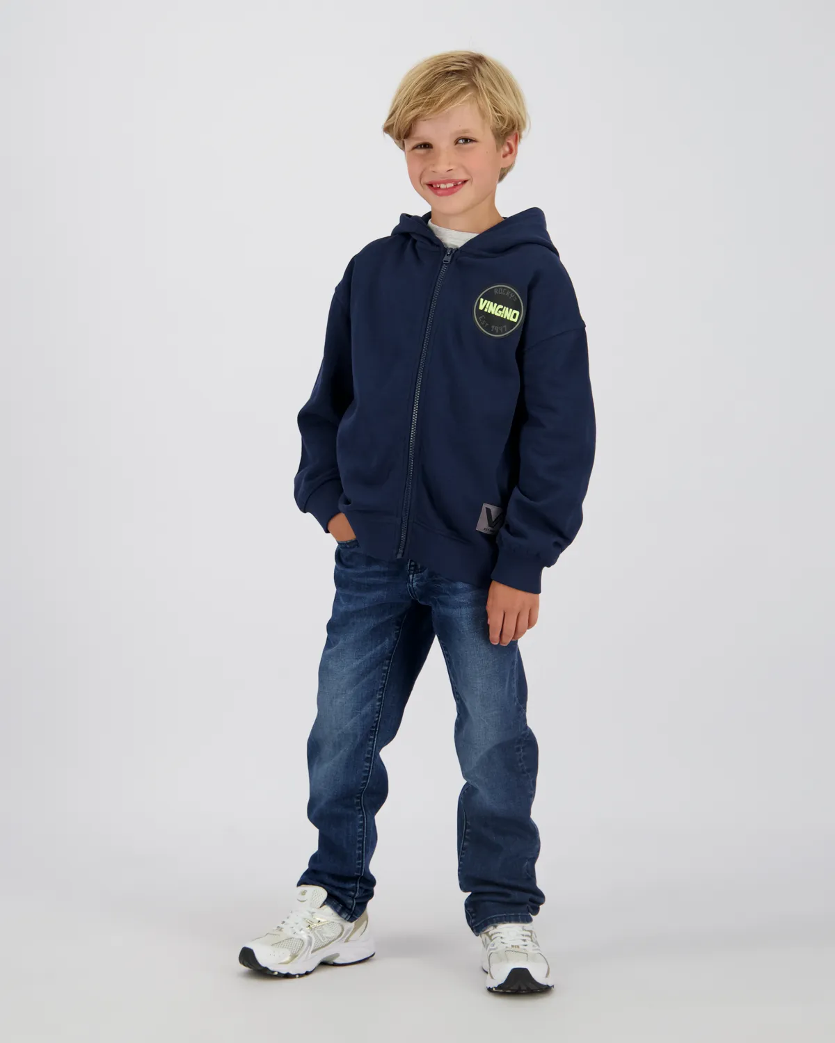Jungen Boxy Weste Otraso | Blau