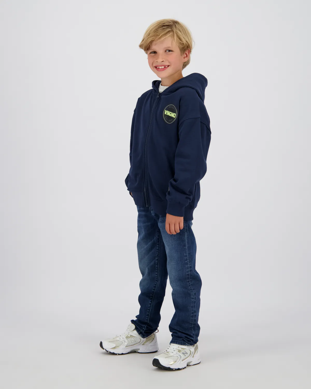 Jungen Boxy Weste Otraso | Blau